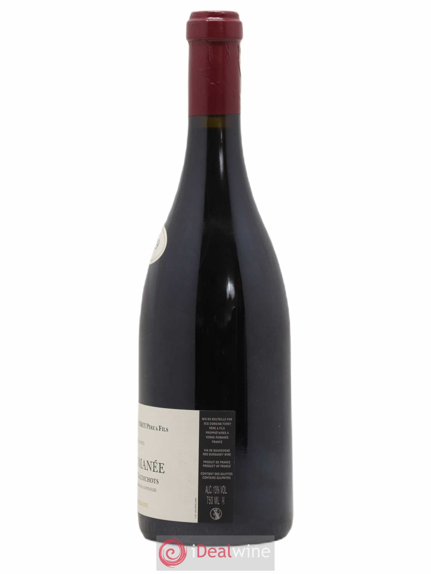 Vosne-Romanée 1er Cru Les Gaudichots Forey Père et Fils (Domaine) 2009 - Lot de 1 bouteille - 1
