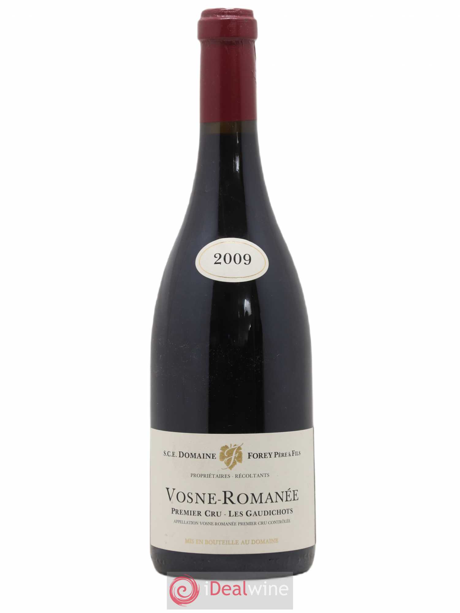 Vosne-Romanée 1er Cru Les Gaudichots Forey Père et Fils (Domaine) 2009 - Lot de 1 bouteille - 0