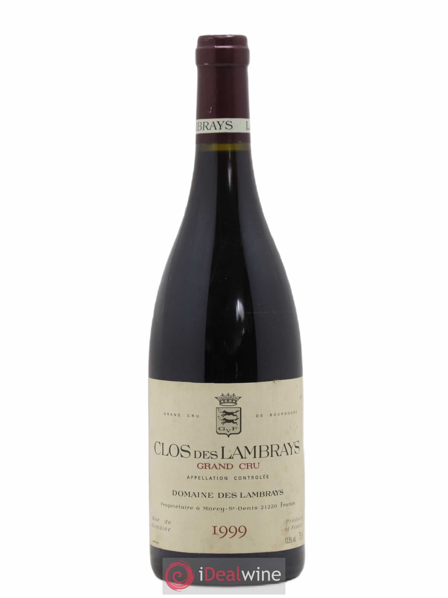 Clos des Lambrays Grand Cru Domaine des Lambrays 1999 - Lot de 1 bouteille - 0