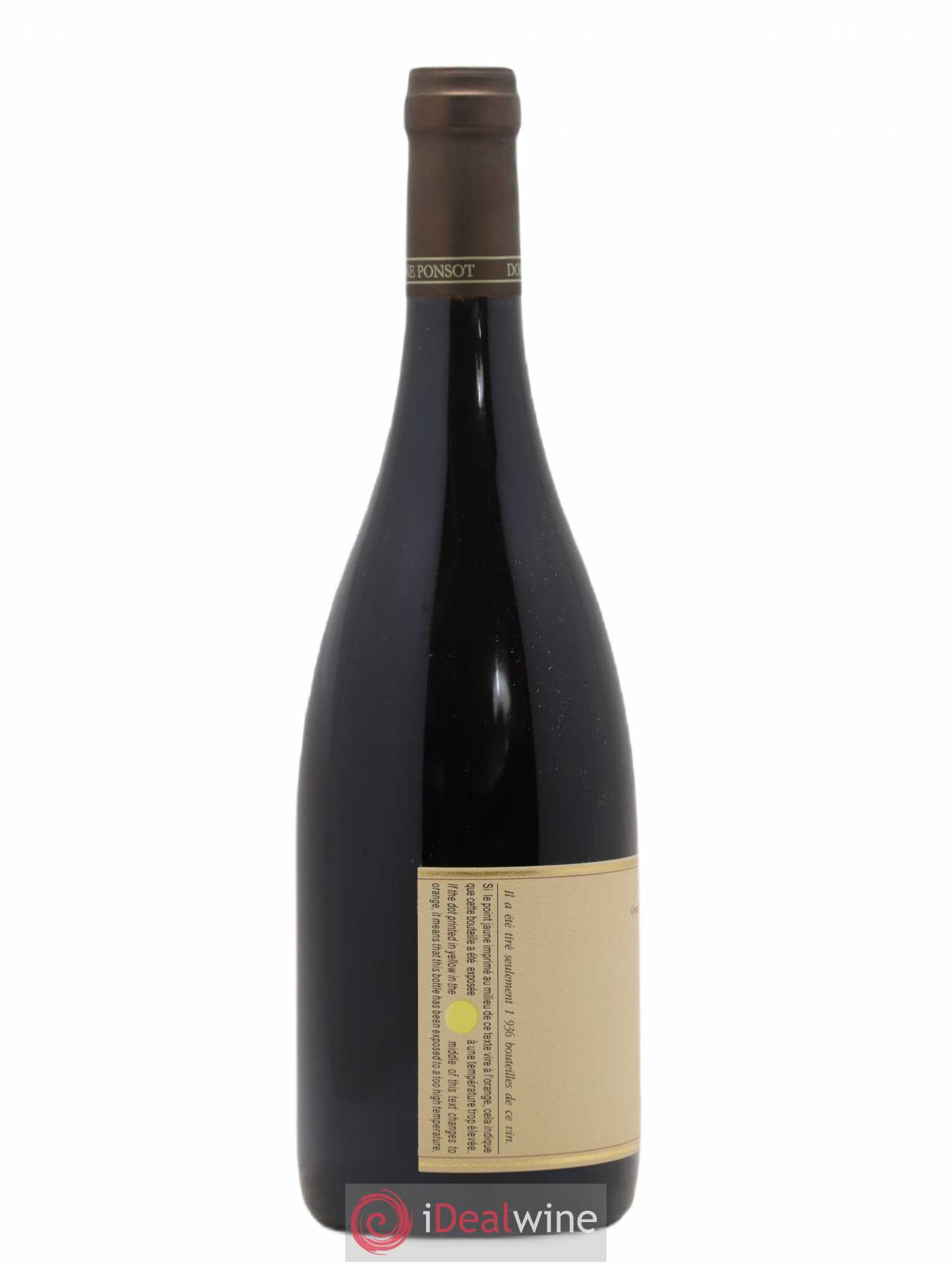 Corton Grand Cru Cuvée du Bourdon Ponsot (Domaine) 2009 - Lot de 1 bouteille - 1