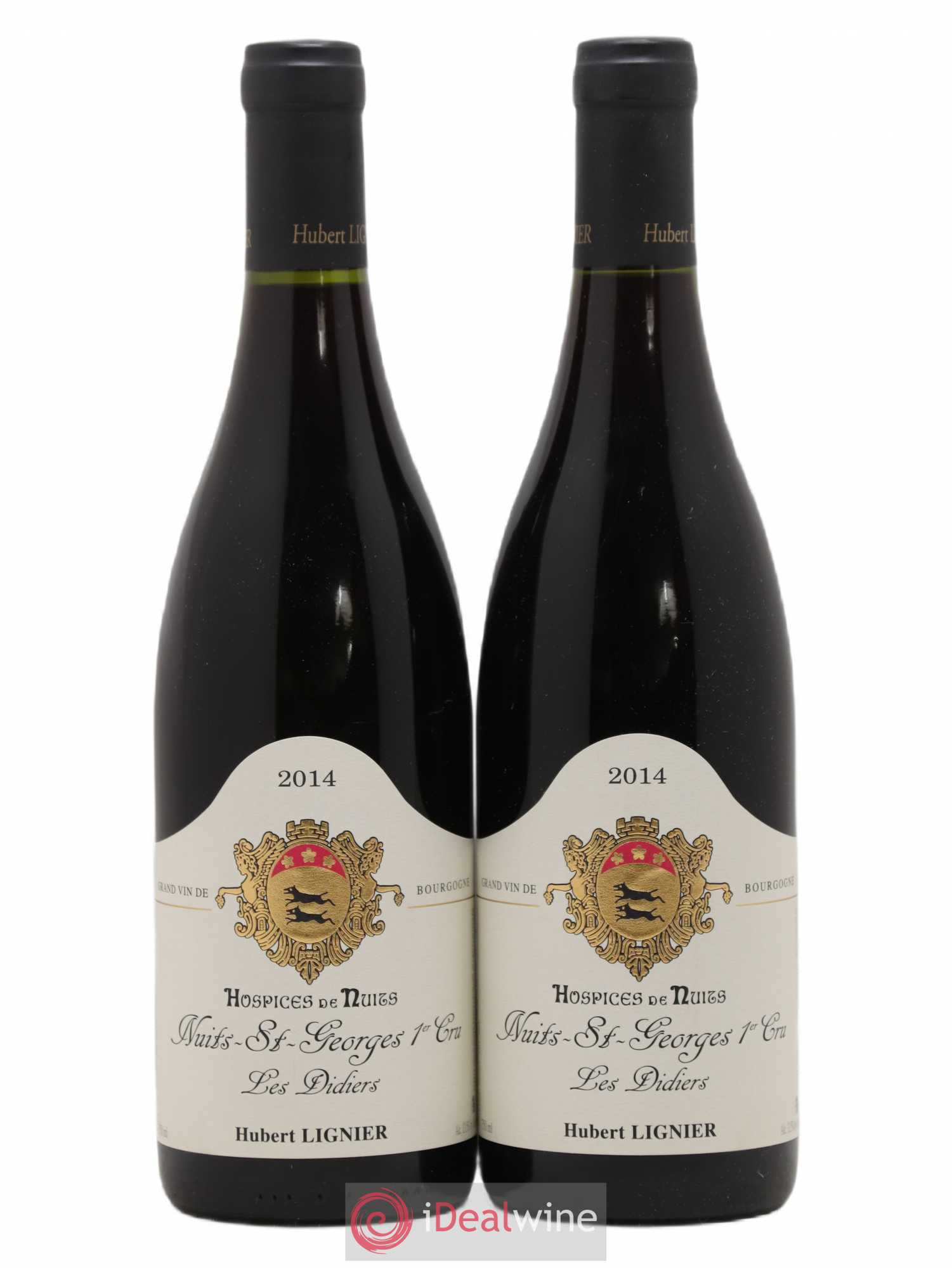 Nuits-Saint-Georges 1er Cru Les Didiers Hospices de Nuits Hubert Lignier (Domaine) 2014 - Lot de 2 bouteilles - 0
