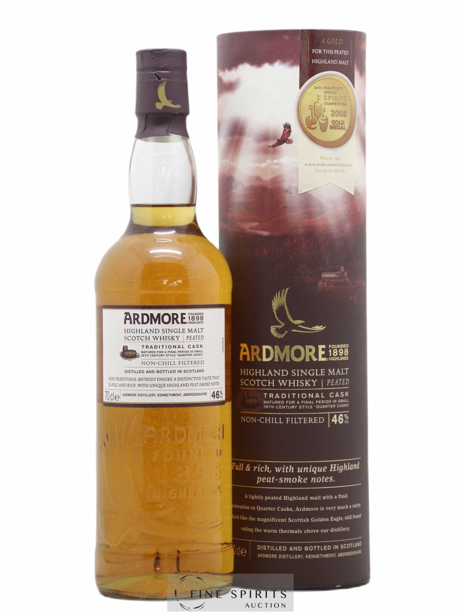 Ardmore Of. Traditional Cask Peated - Lot of 1 bottle - 0