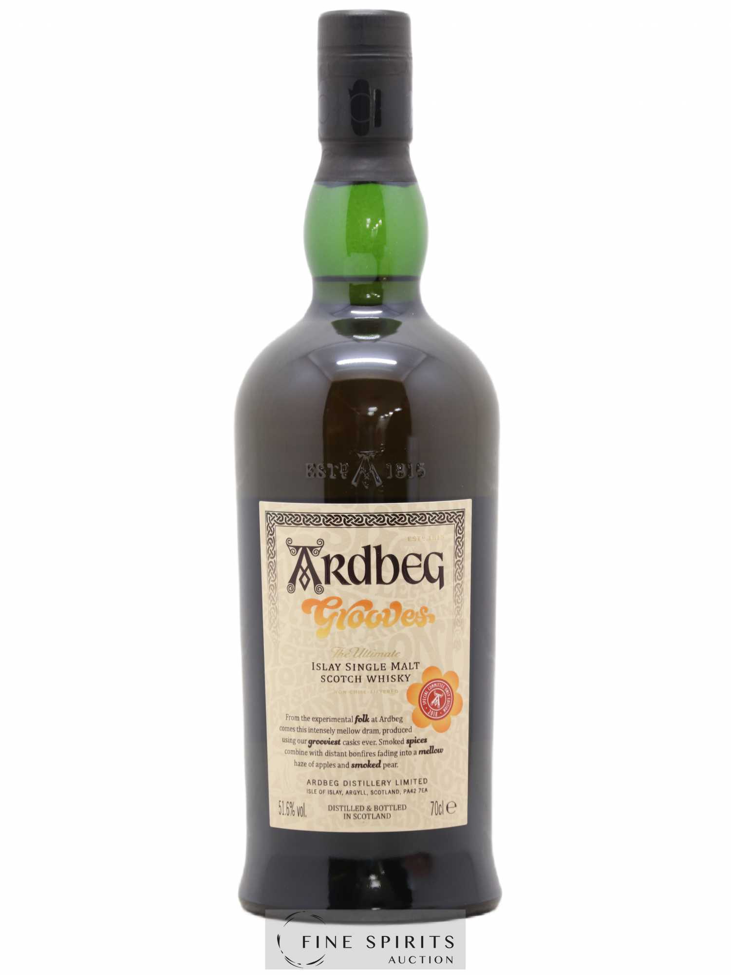 Ardbeg Of. Grooves Special Committee Only Edition 2018 The Ultimate - Lot de 1 bouteille - 0