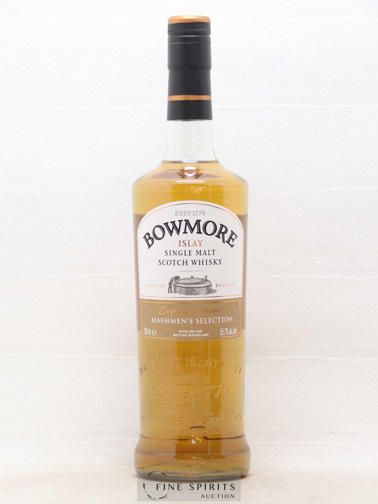 Bowmore 1999 Of. Mashmen's Selection One of 1500 Limited Release - Lot de 1 bouteille - 1