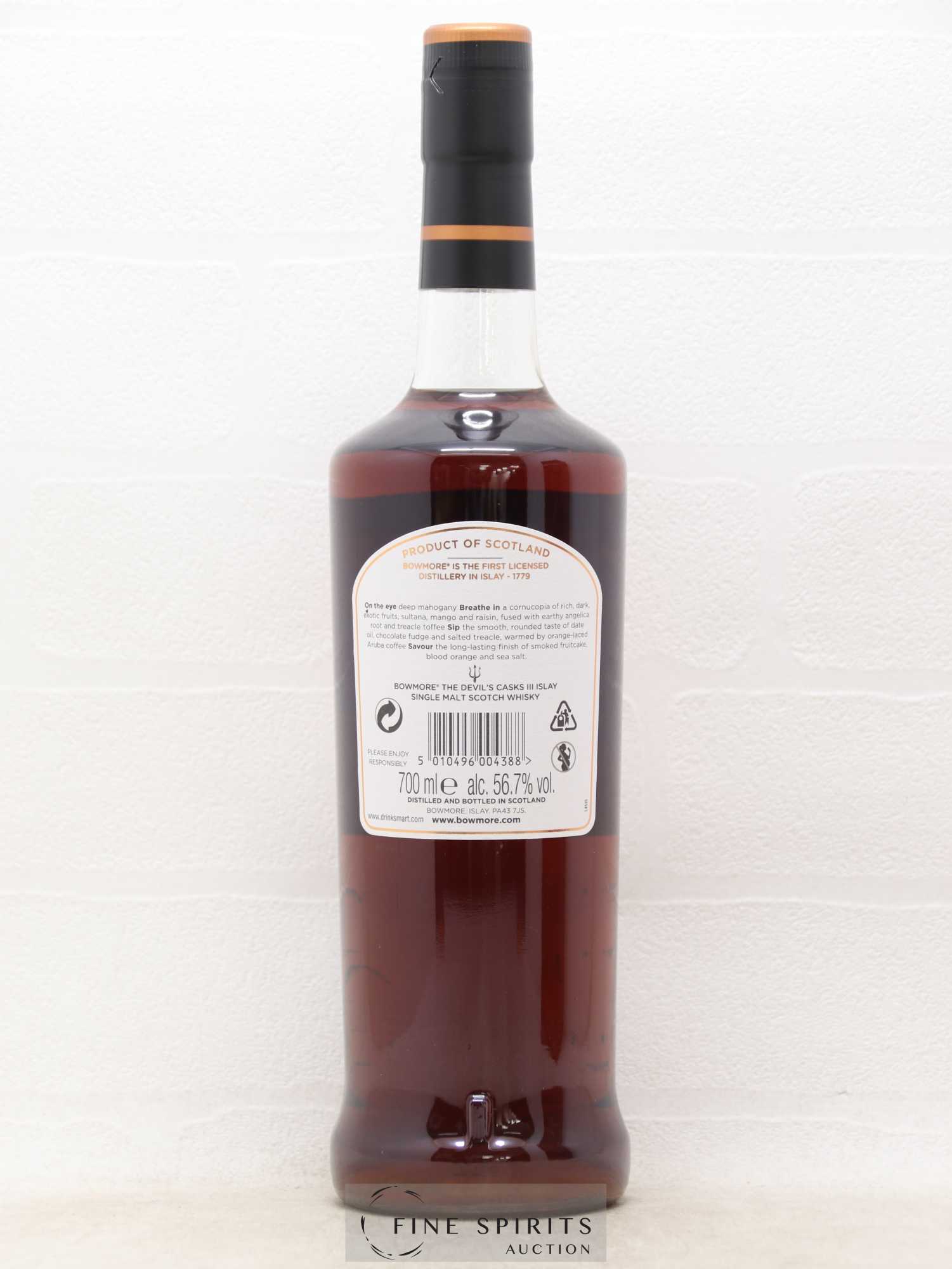 Bowmore Of. Double the Devil Limited Release III The Devil's Casks - Lot de 1 bouteille - 2