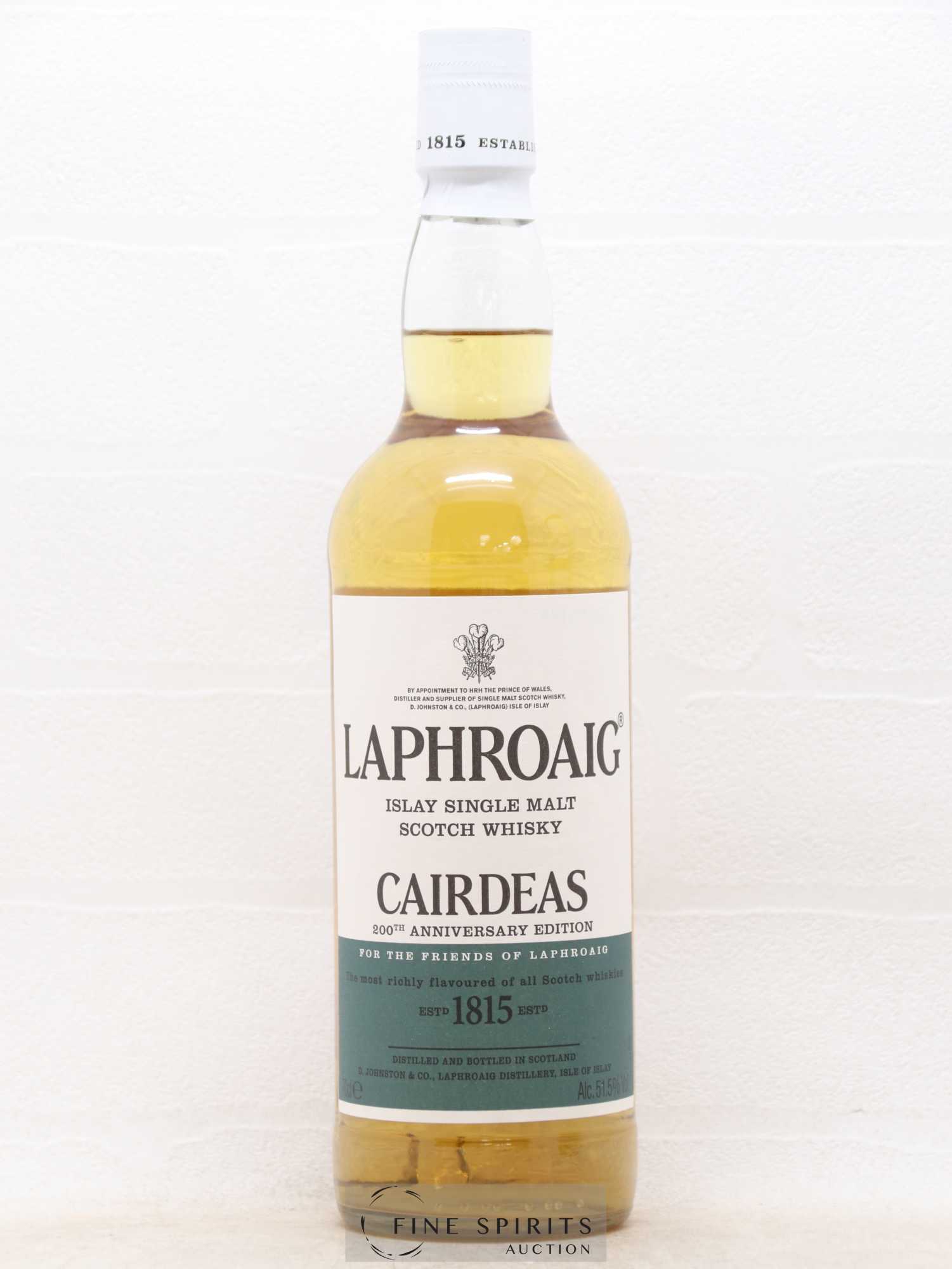 Laphroaig Of. Cairdeas 200th Anniversary Edition Friends of Laphroaig - Lot de 1 bouteille - 1