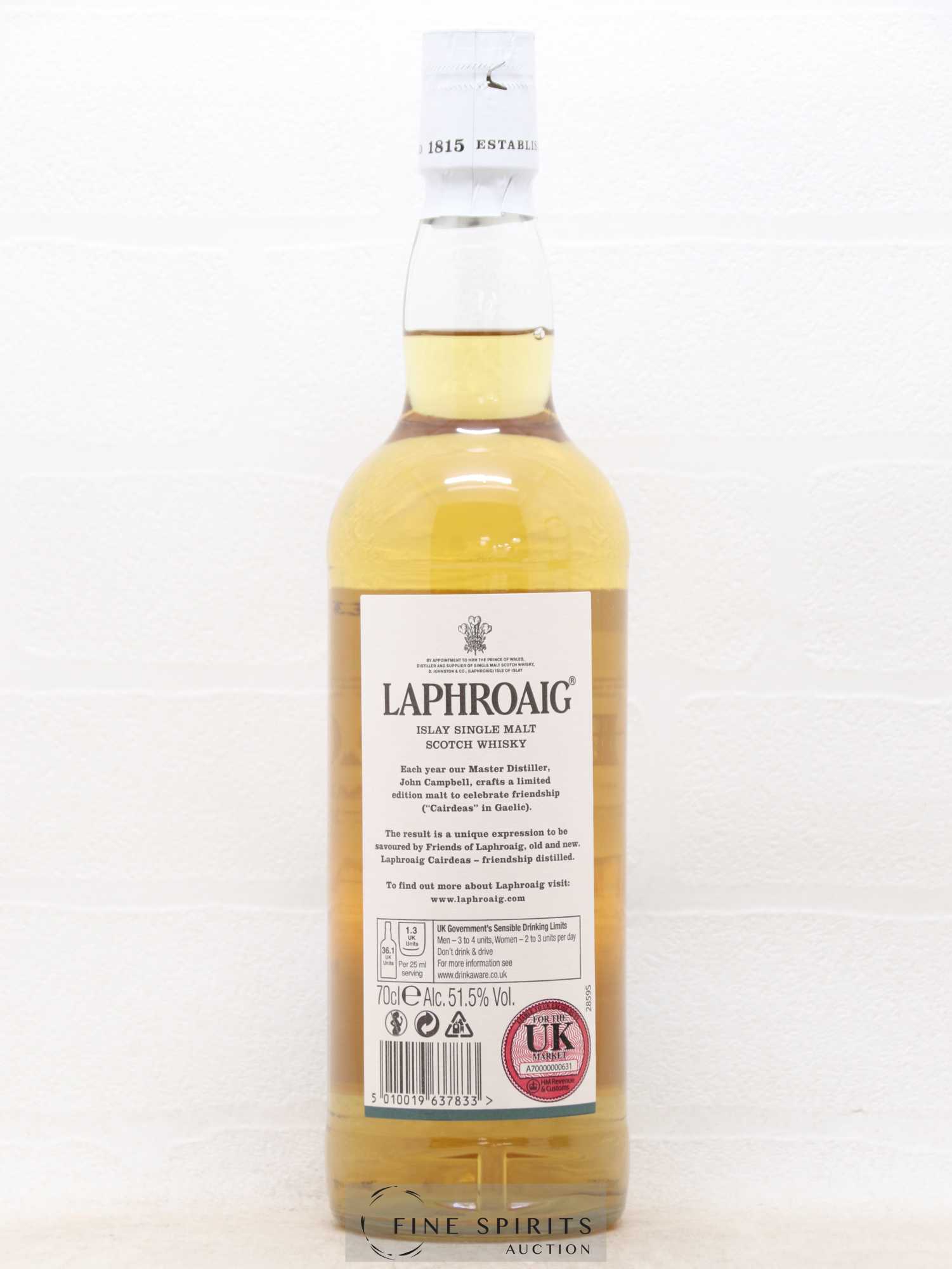 Laphroaig Of. Cairdeas 200th Anniversary Edition Friends of Laphroaig - Lot de 1 bouteille - 2