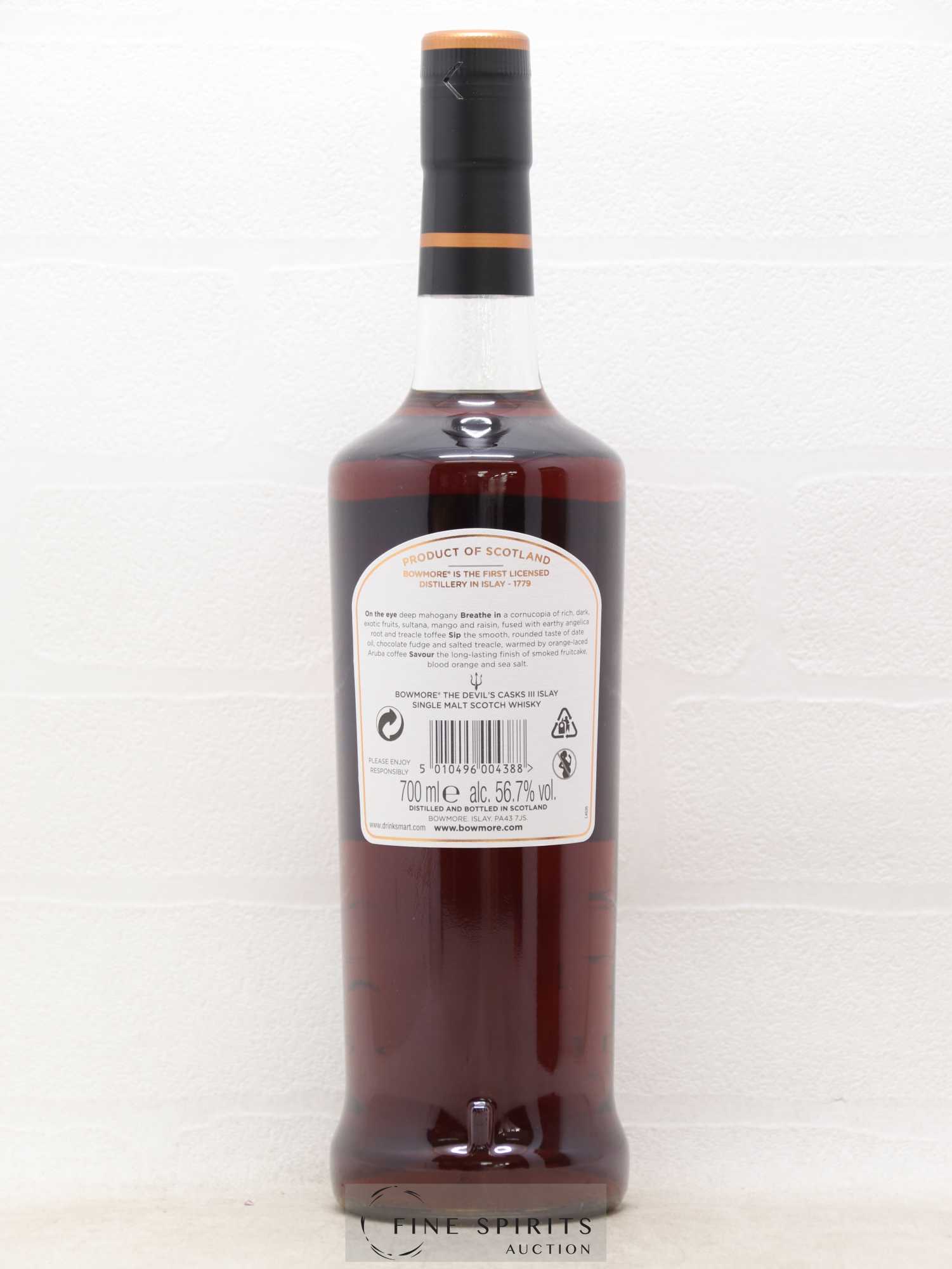 Bowmore Of. Double the Devil Limited Release III The Devil's Casks - Posten von 1 Flasche - 2