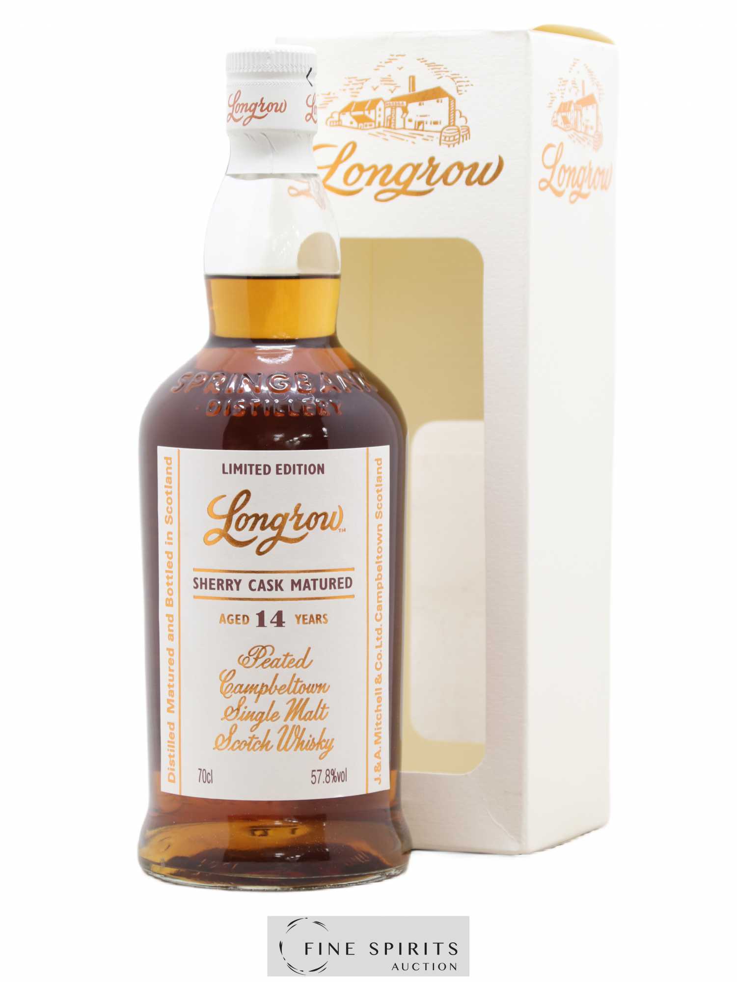 Longrow 14 years 2003 Of. Sherry Cask Matured One of 9000 - bottled 2018 Limited Edition - Lot de 1 bouteille - 0