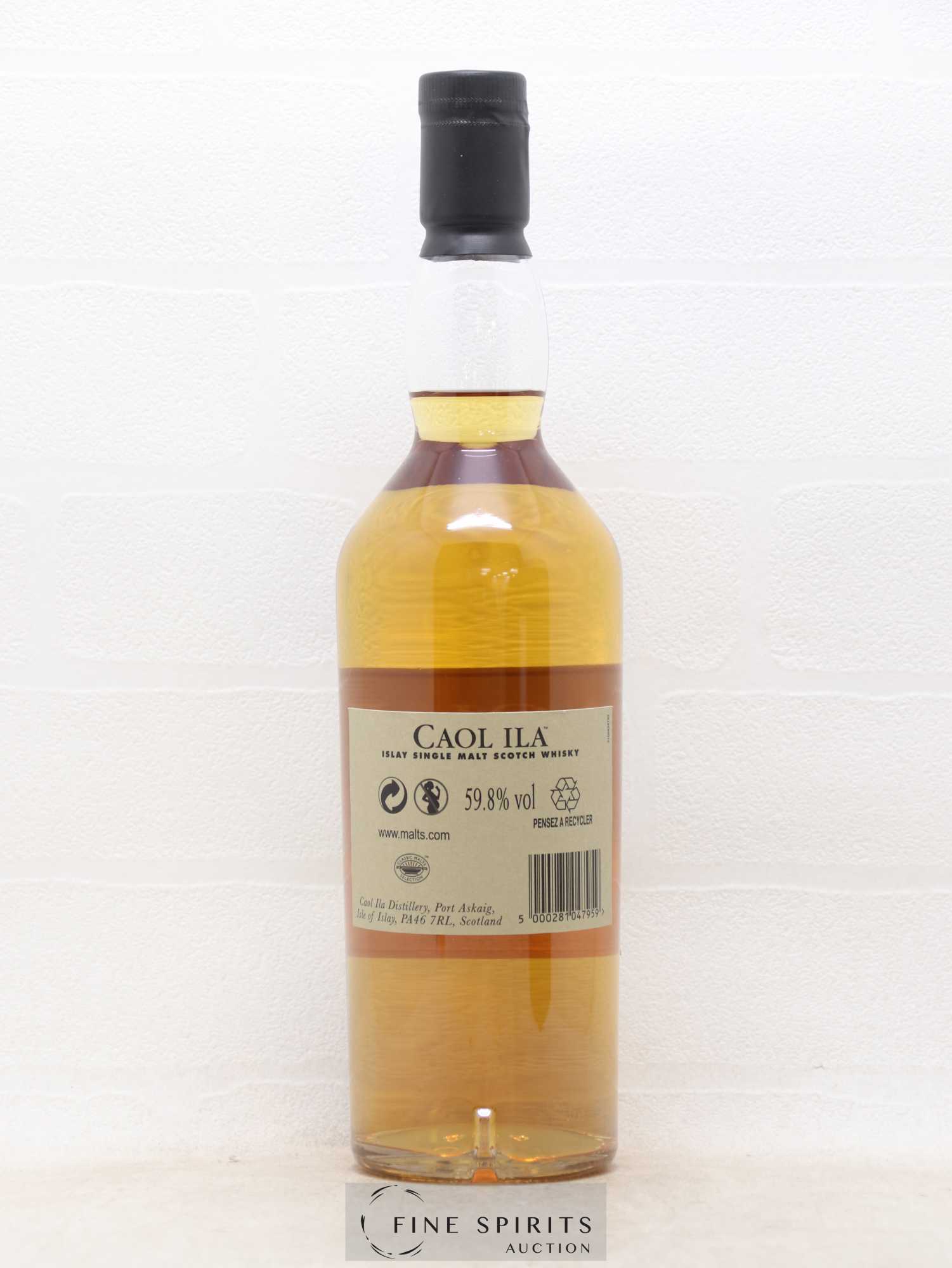 Caol Ila 18 years Of. Unpeated Style Natural Cask Strength - bottled 2017 - Lot de 1 bouteille - 2