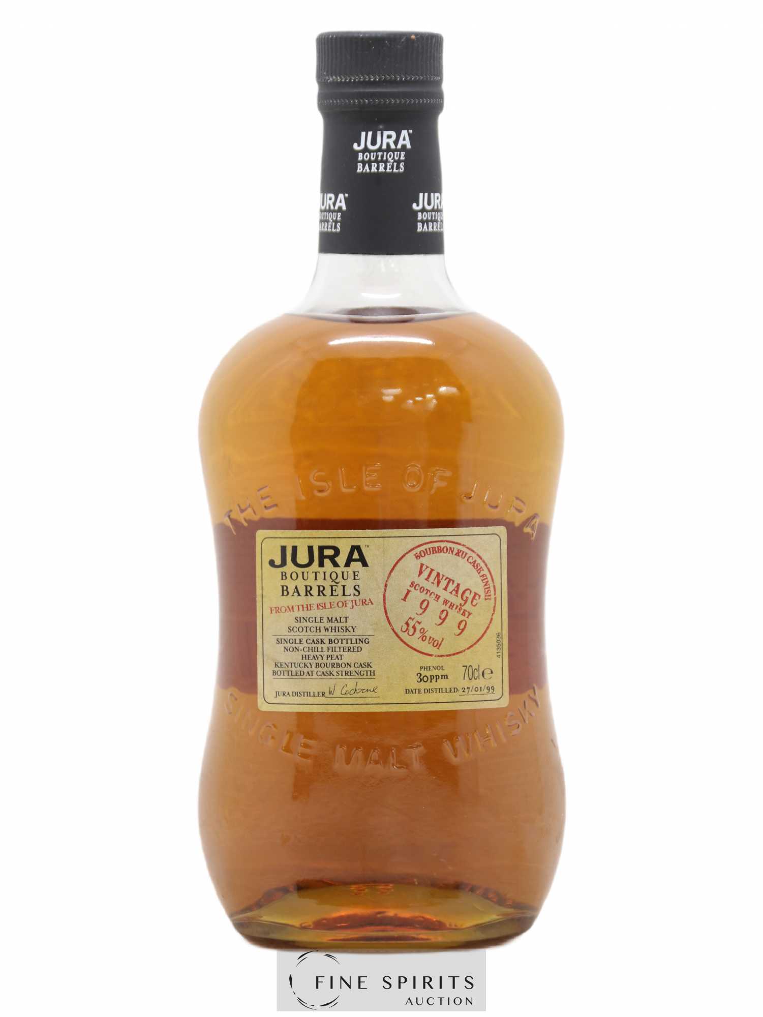 Jura 1999 Of. Boutique Barrels - Lot de 1 bouteille - 0