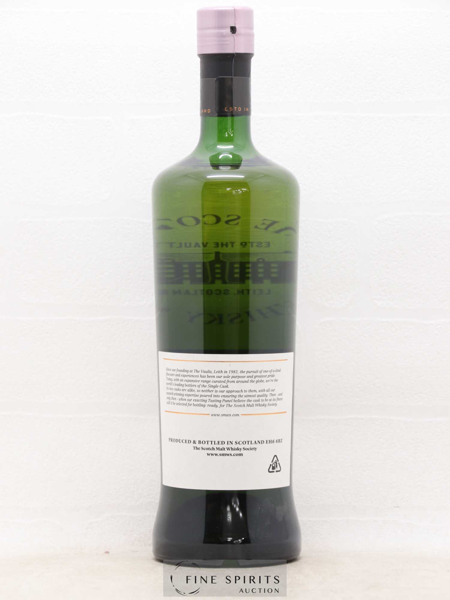 Flexing the Mussels 7 years 2010 The Scotch Malt Whisky Society Cask n°93.107 - One of 237 - Lot de 1 bouteille - 1