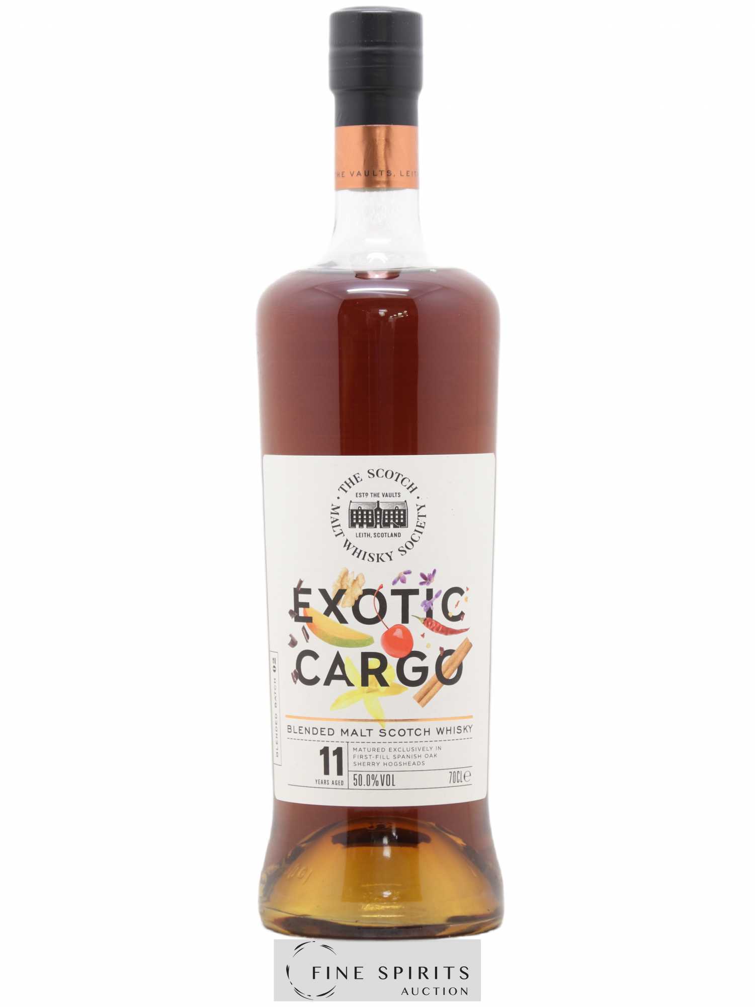 Exotic Cargo 11 years 2006 The Scotch Malt Whisky Society Blended Batch 02 - Lot de 1 bouteille - 0