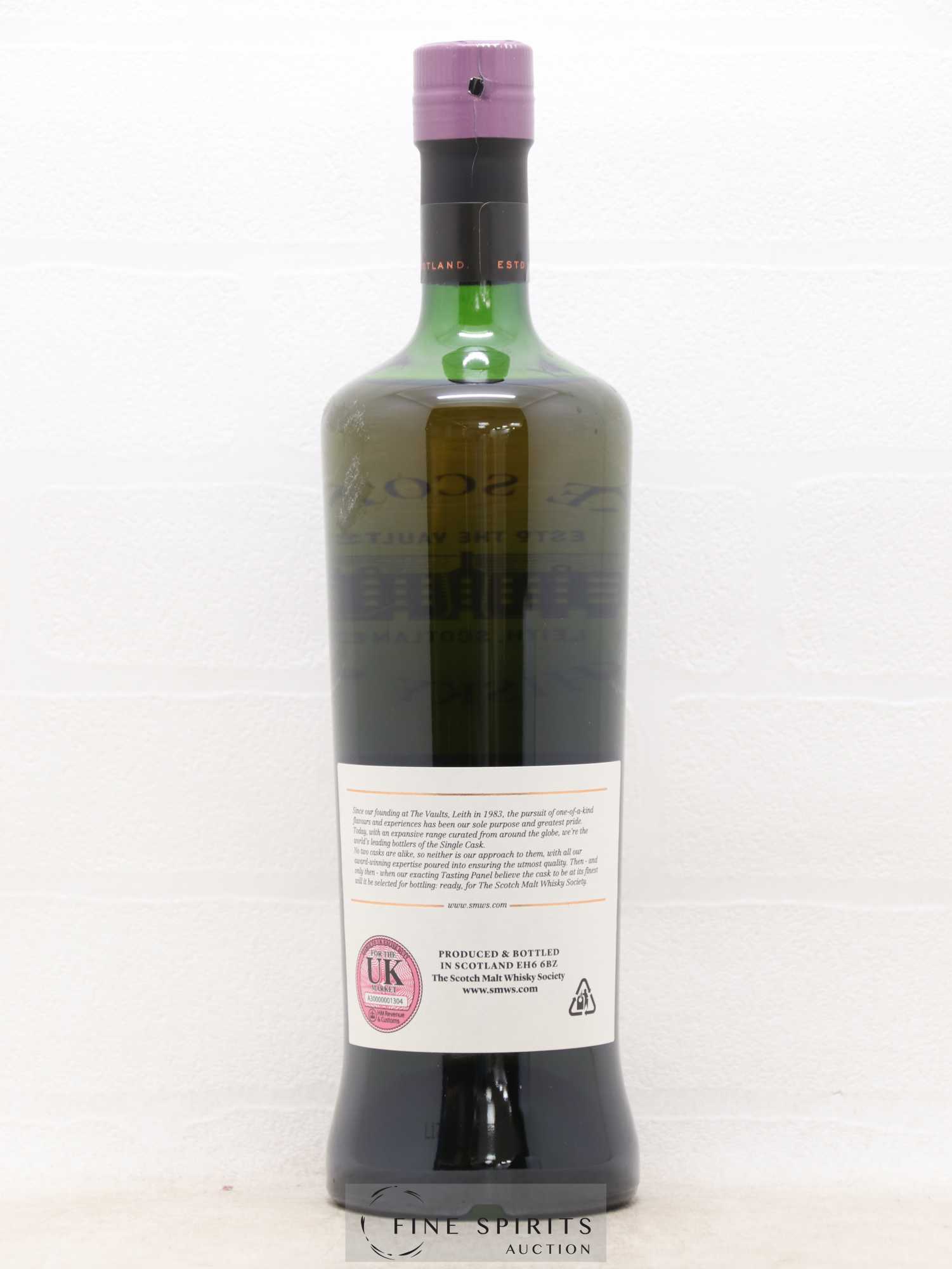 A Kiwi Tart in the Coffee Shop 14 years 2002 The Scotch Malt Whisky Society Cask n°44.85 - One of 234 - Posten von 1 Flasche - 1