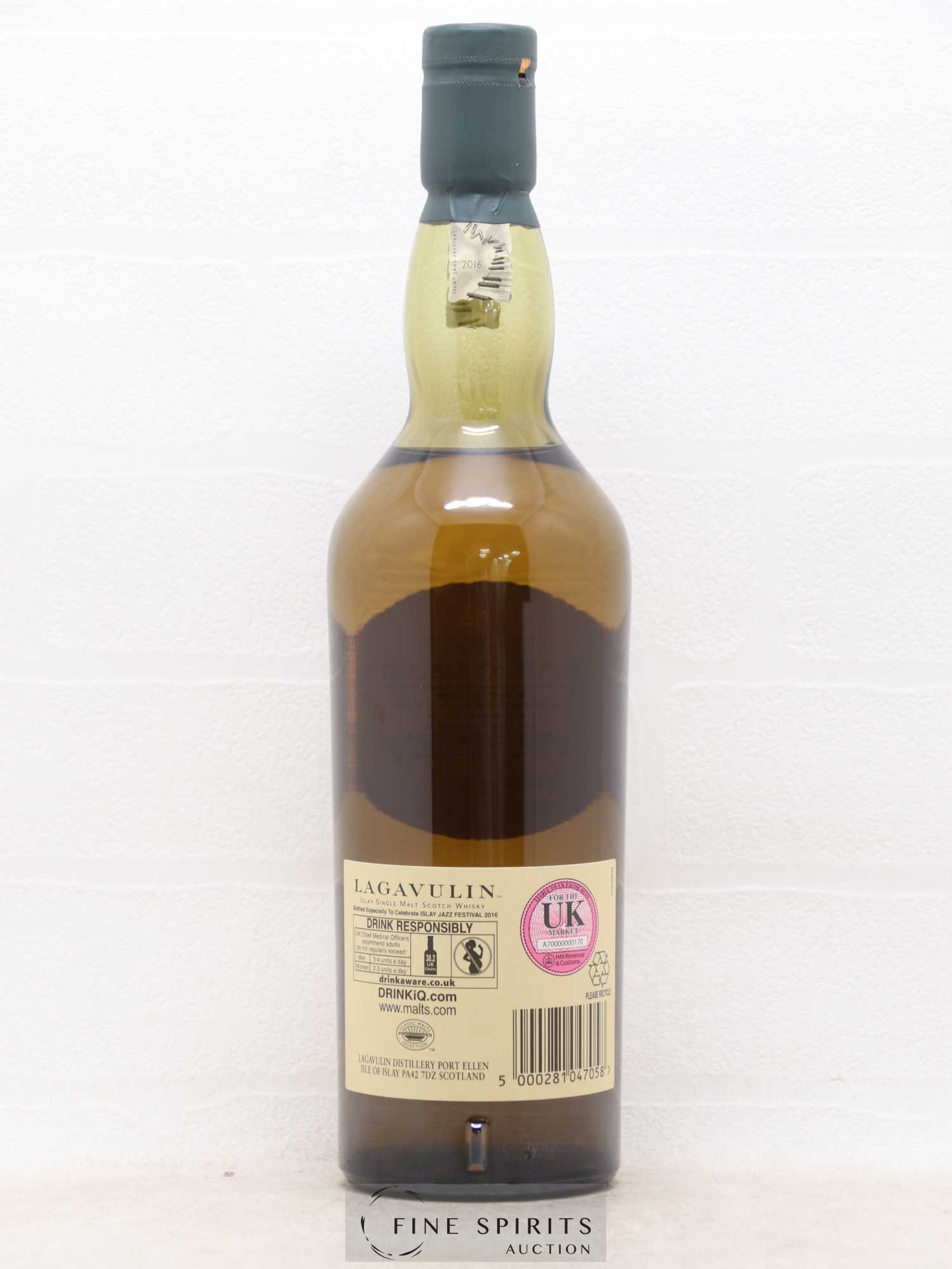 Lagavulin Of. Islay Jazz Festival 2016 bottled 2016 Limited Edition One of 1643 - Posten von 1 Flasche - 1