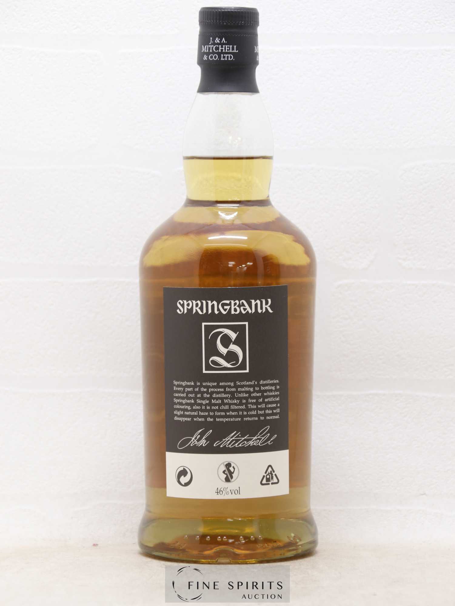 Springbank 10 years Of. - Posten von 1 Flasche - 2