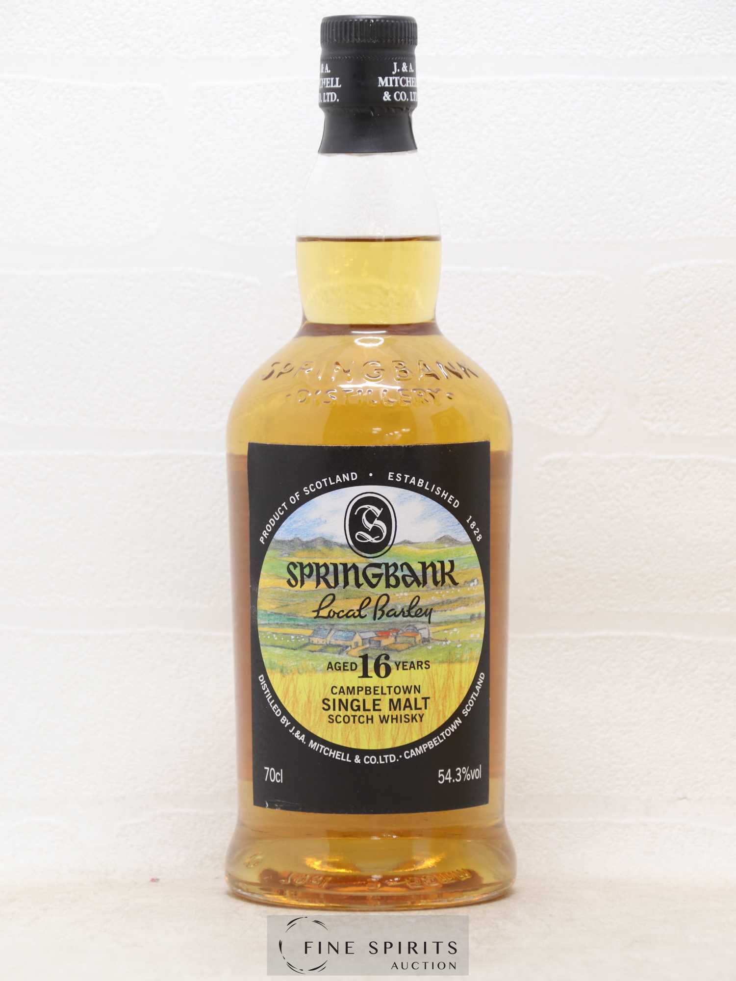 Springbank 16 years 1999 Of. Local Barley One of 9000 - bottled 2016 - Lot of 1 bottle - 1
