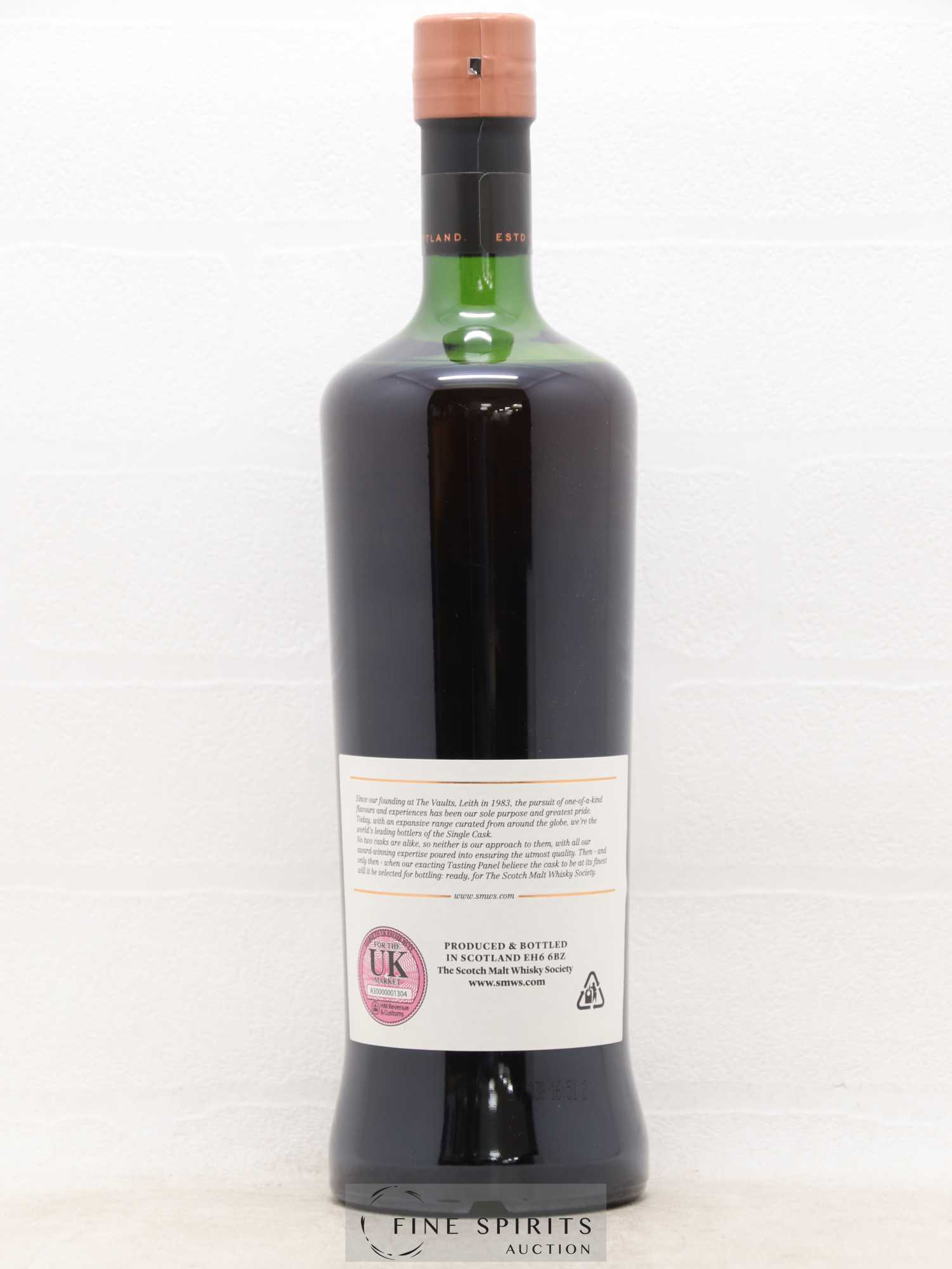 Old Cars and Cigars 17 years 1999 The Scotch Malt Whisky Society Cask n°93.70 - One of 234 - Lot de 1 bouteille - 1