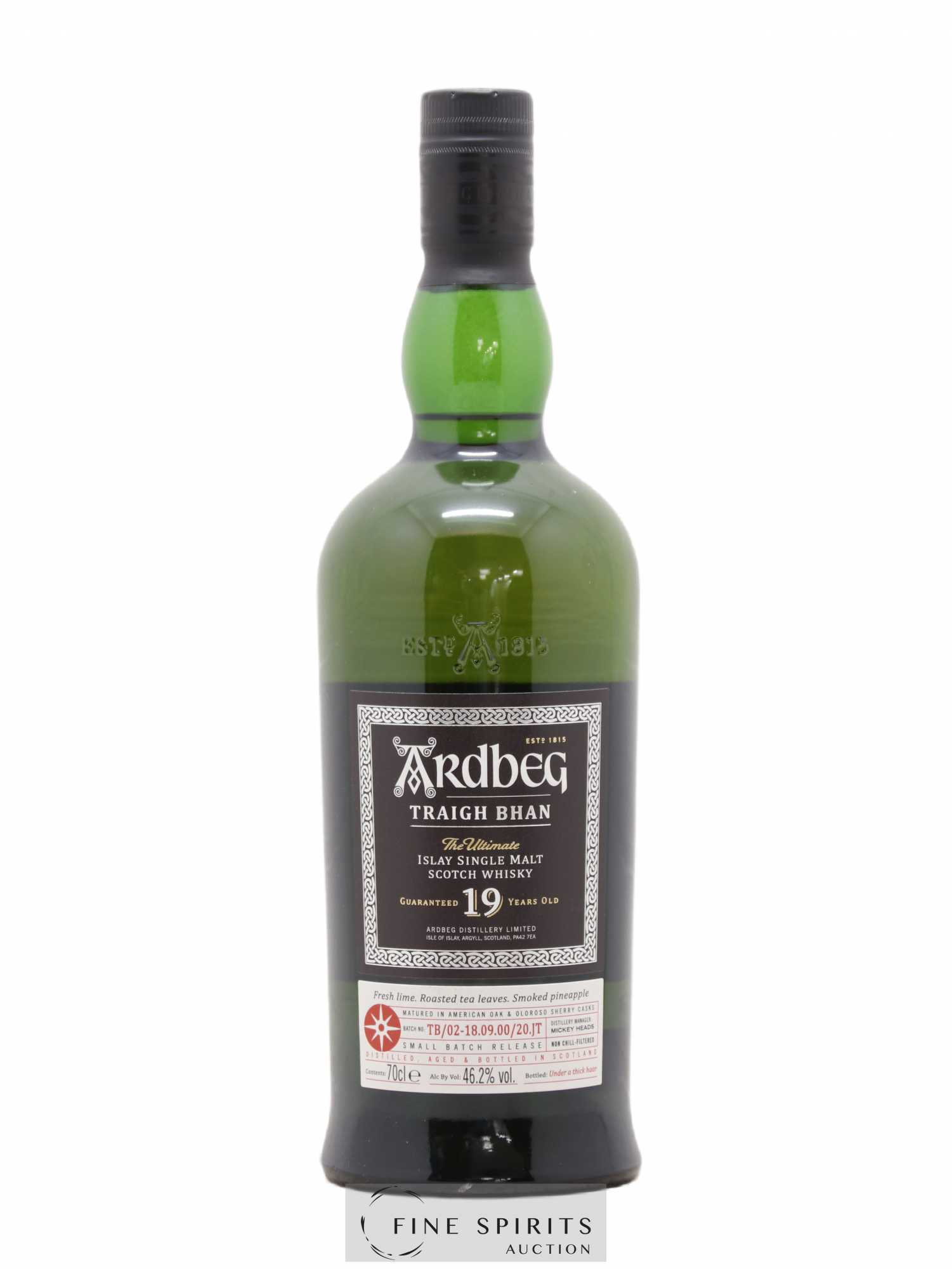 Ardbeg 19 years Of. Traigh Bhan TB-02-18.09.00-20.JT The Ultimate - Lot de 1 bouteille - 0