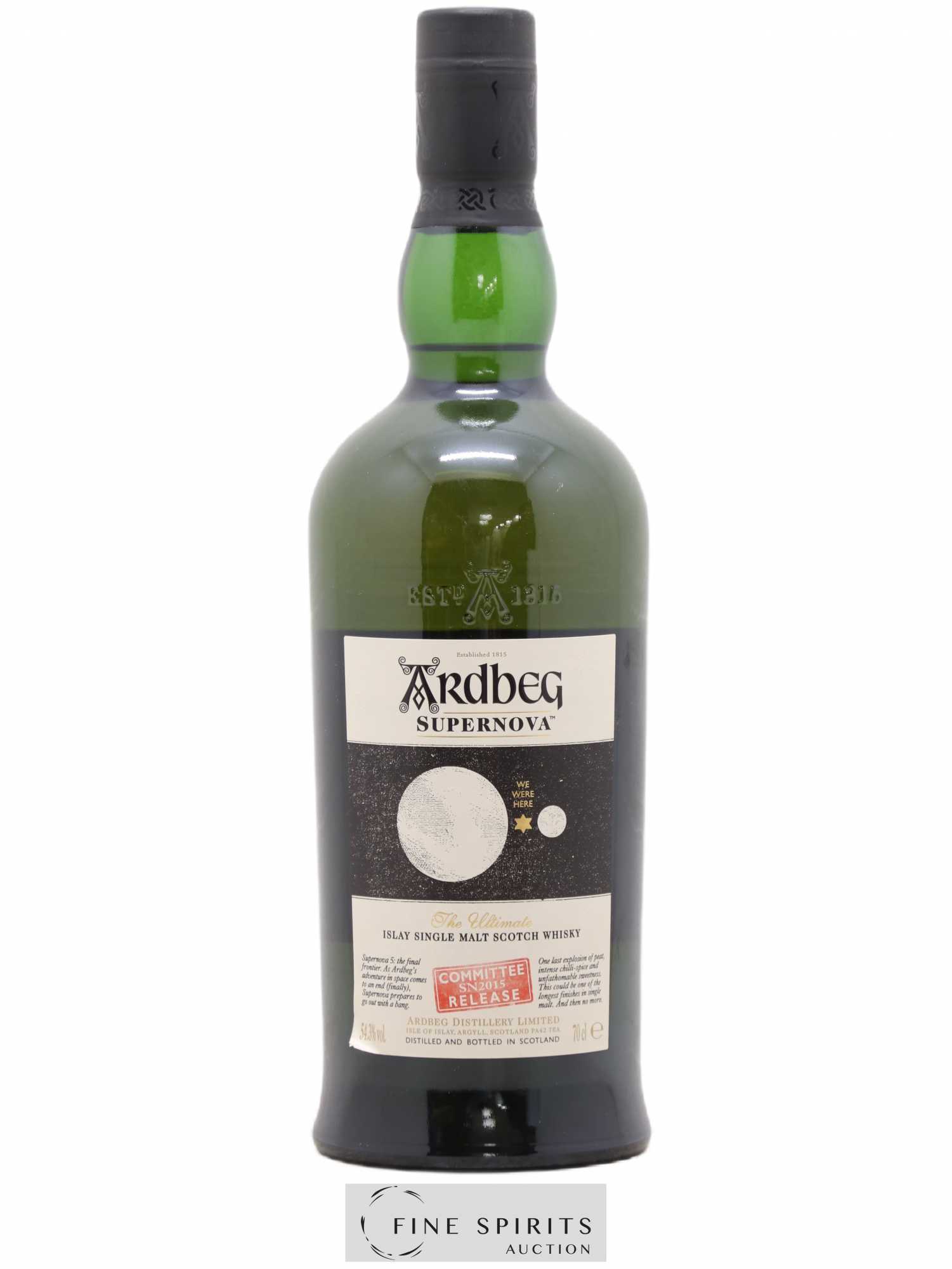 Ardbeg Of. Supernova Committee SN2015 Release The Ultimate - Lot de 1 bouteille - 0