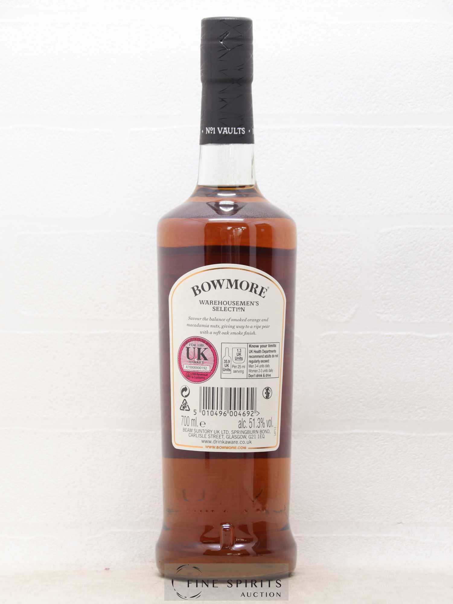 Bowmore 17 years Of. Warehousemen's Selection Craftsmen's Collection - One of 3000 Distillery Exclusive - Lot de 1 bouteille - 2