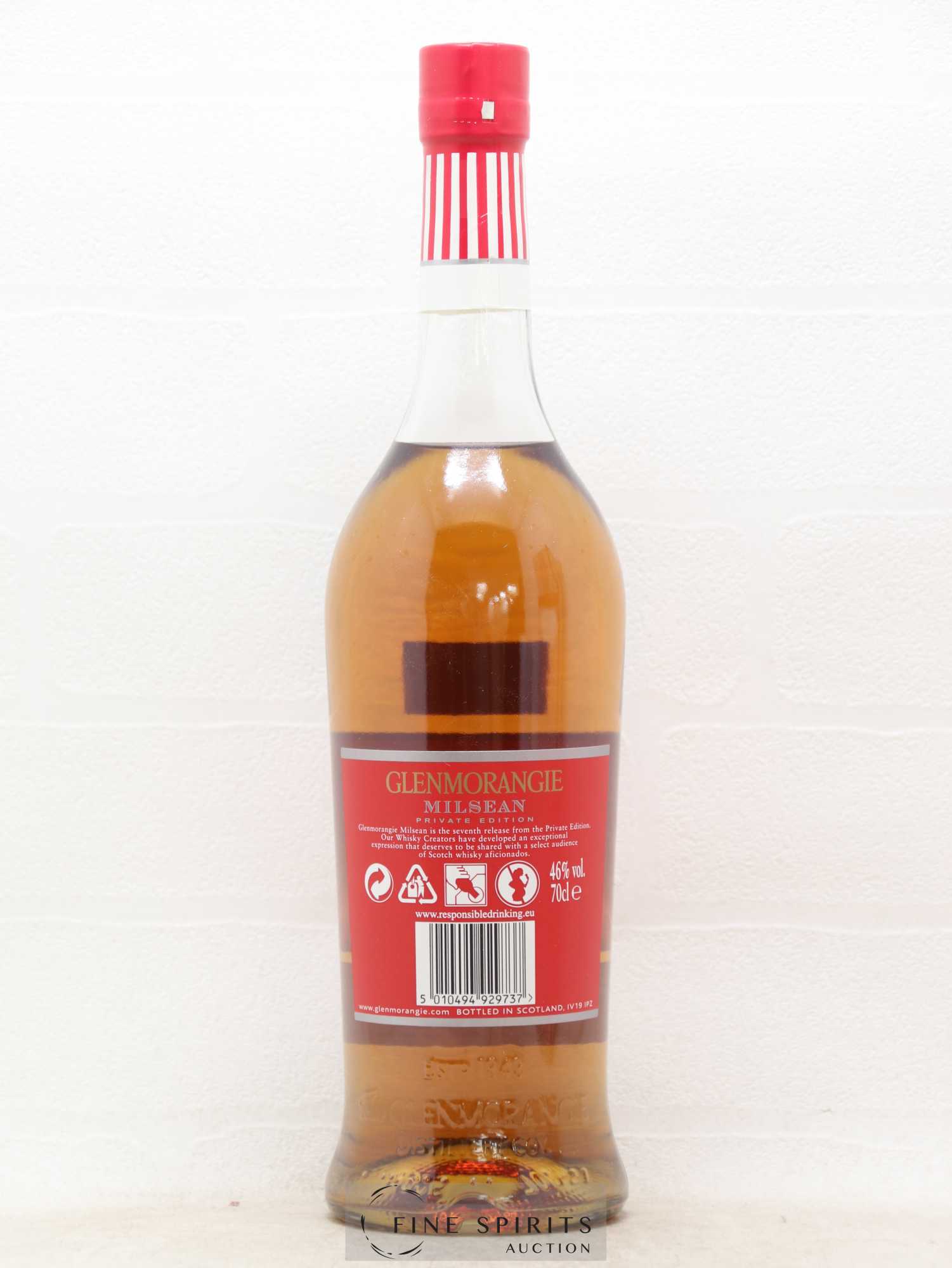 Glenmorangie Of. Milsean Re-Toasted Wine Casks - 7th Release Private Edition - Lot de 1 bouteille - 2