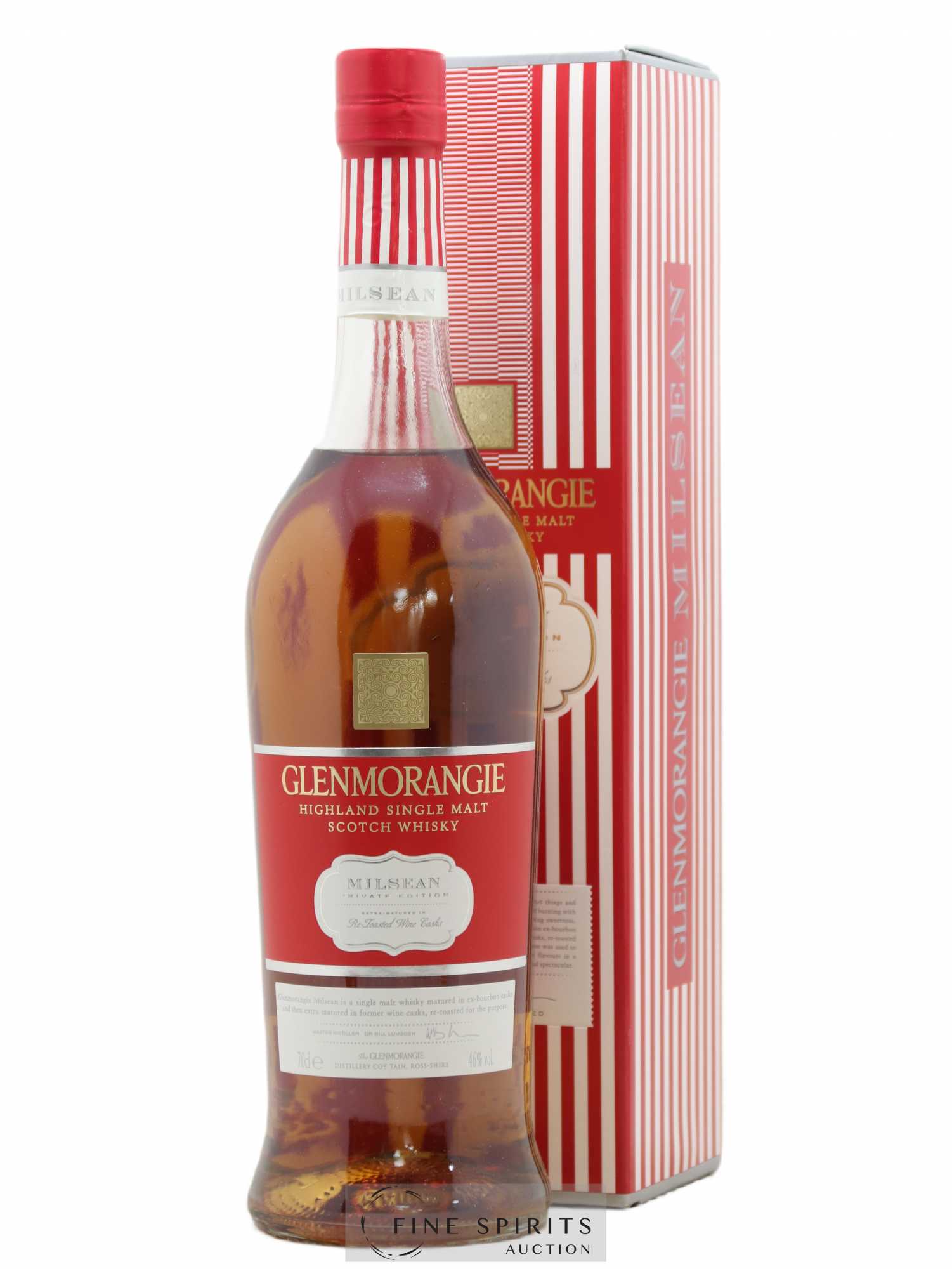 Glenmorangie Of. Milsean Re-Toasted Wine Casks - 7th Release Private Edition - Lot de 1 bouteille - 0