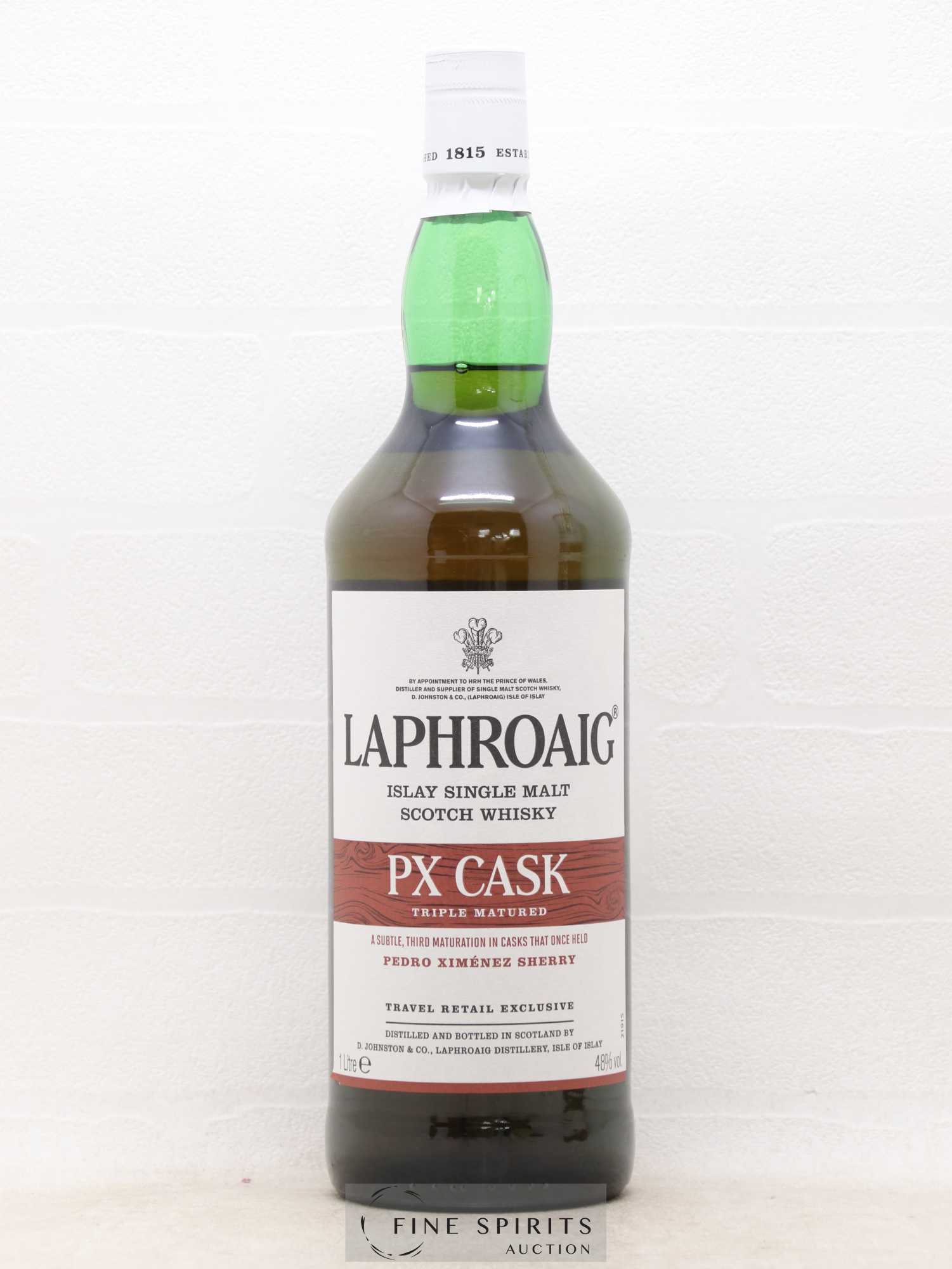 Laphroaig Of. PX Cask Triple Matured Travel Retail Exclusive - Lot de 1 bouteille - 1