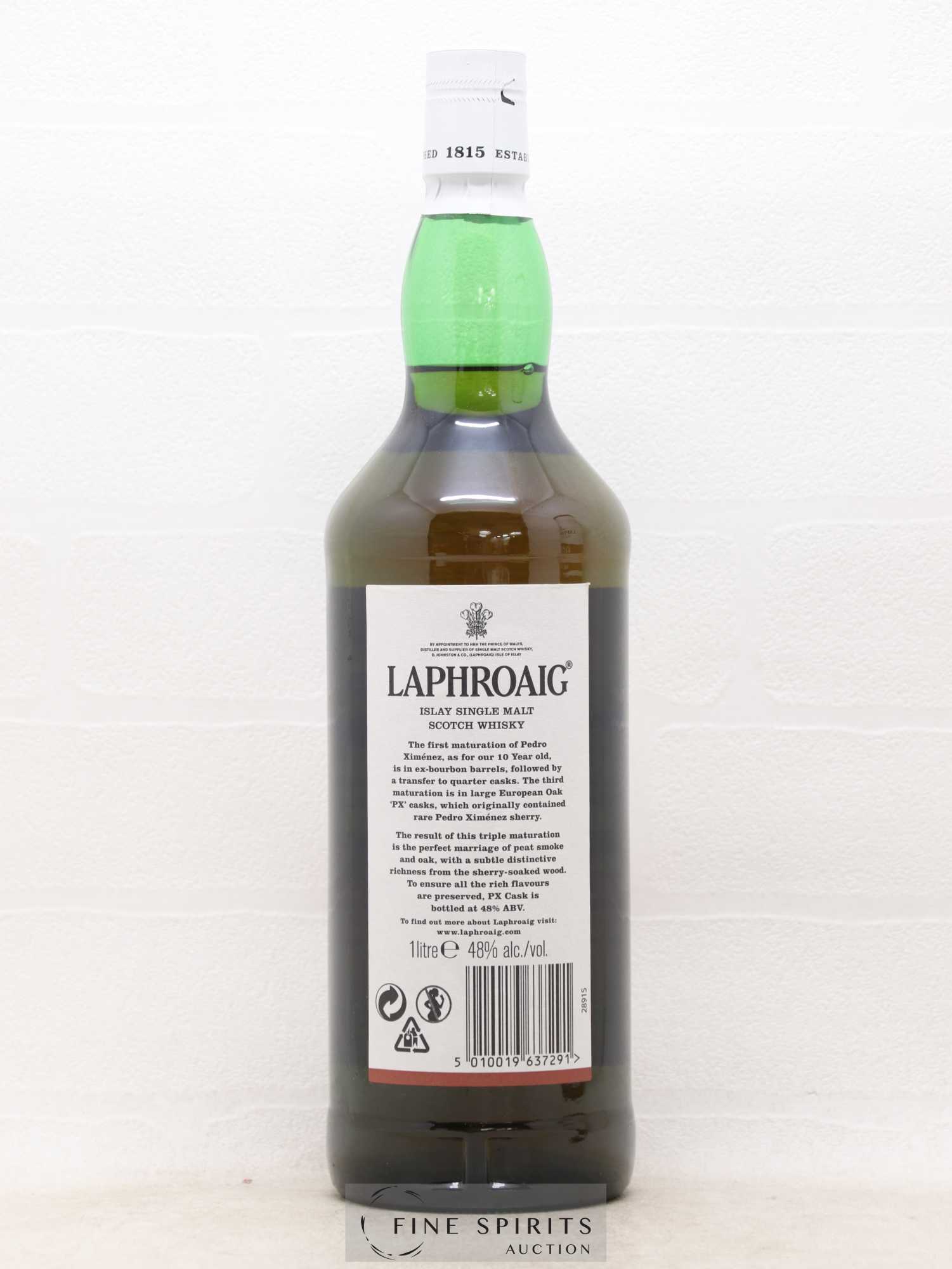 Laphroaig Of. PX Cask Triple Matured Travel Retail Exclusive - Lot de 1 bouteille - 2