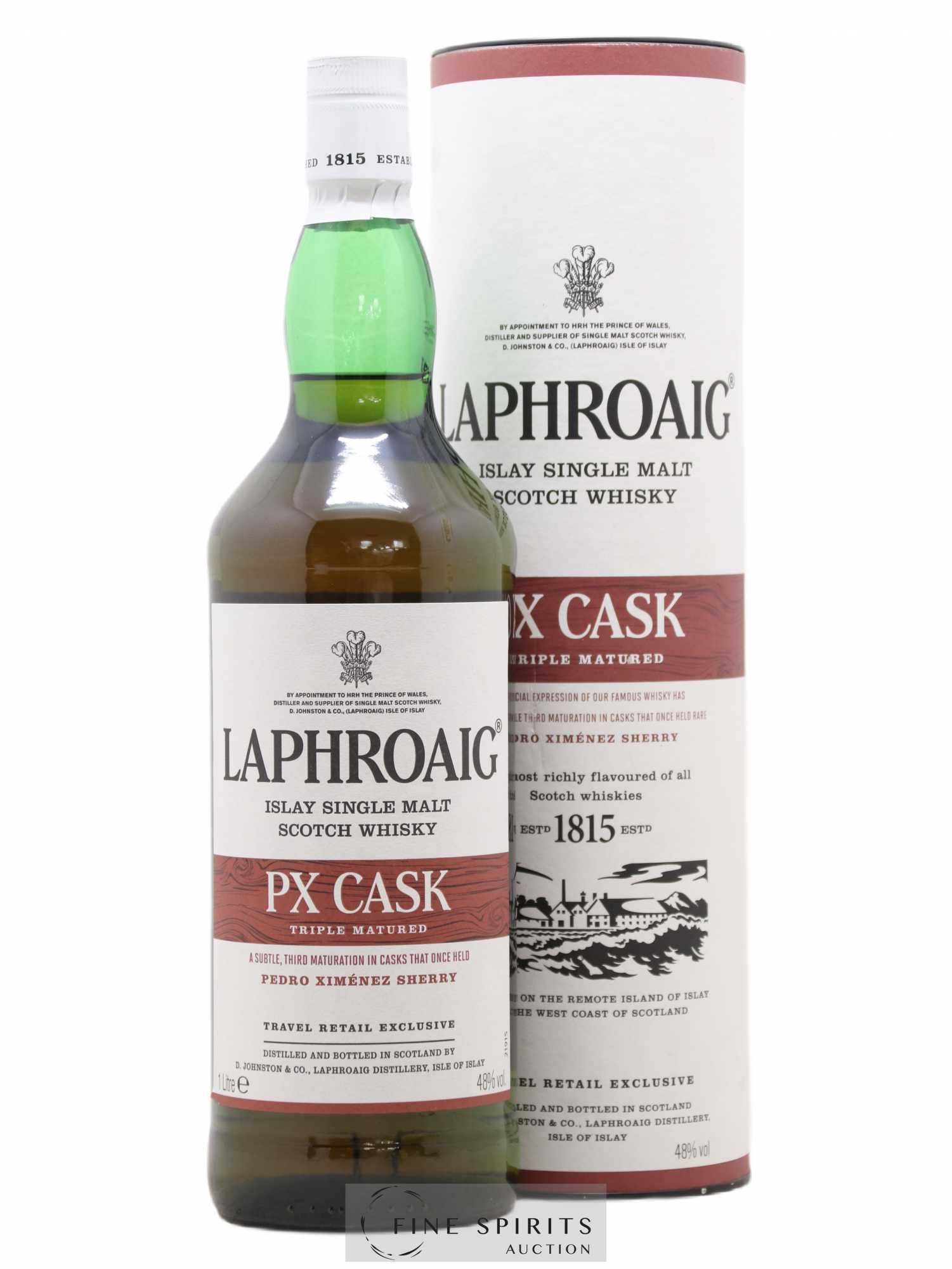 Laphroaig Of. PX Cask Triple Matured Travel Retail Exclusive - Lot de 1 bouteille - 0