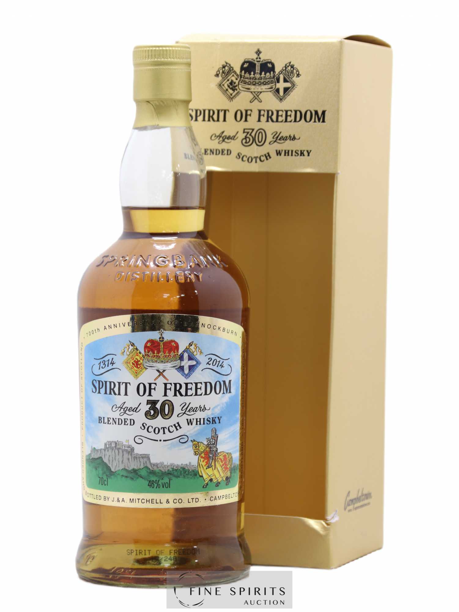 Spirit of Freedom 30 years Of. One of 2014 bottles - Lot de 1 bouteille - 0