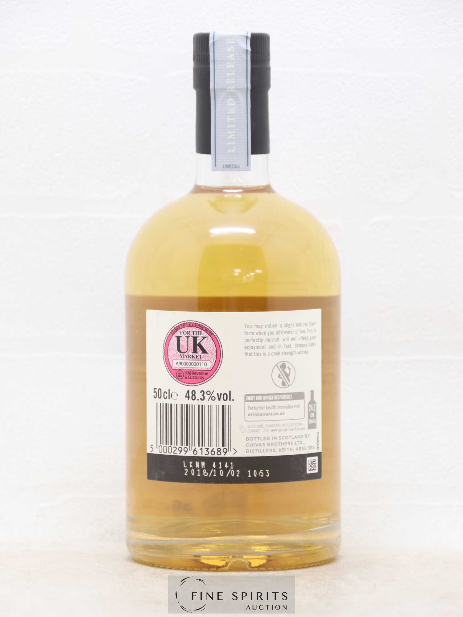 Caperdonich 22 years 1996 Of. Peated Single Cask n°188 - One of 300 - bottled 2018 The Distillery Reserve Collection - Lot de 1 bouteille - 1