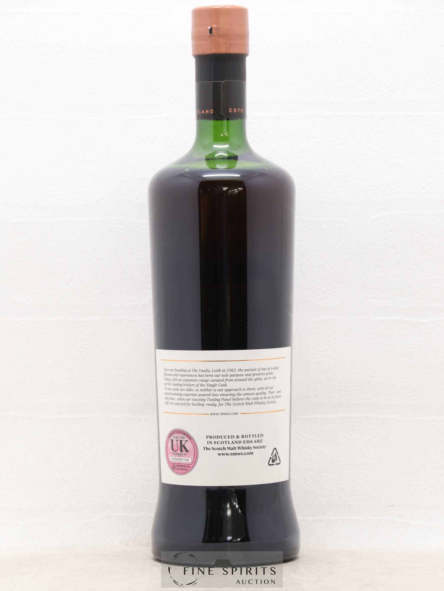 Old Cars and Cigars 17 years 1999 The Scotch Malt Whisky Society Cask n°93.70 - One of 234 - Lot de 1 bouteille - 1