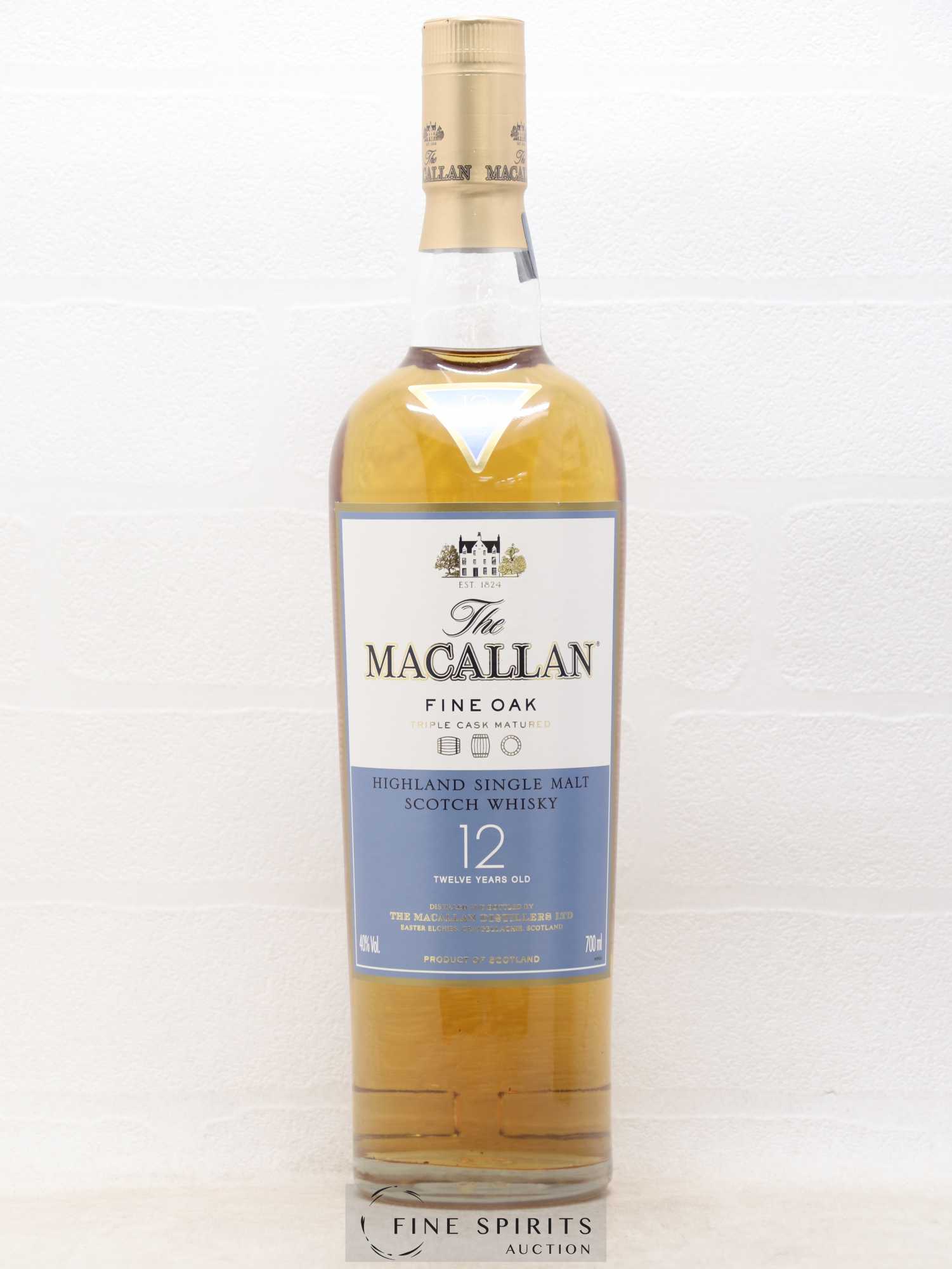 Macallan (The) 12 years Of. Fine Oak Triple Cask Matured - Lot de 1 bouteille - 1
