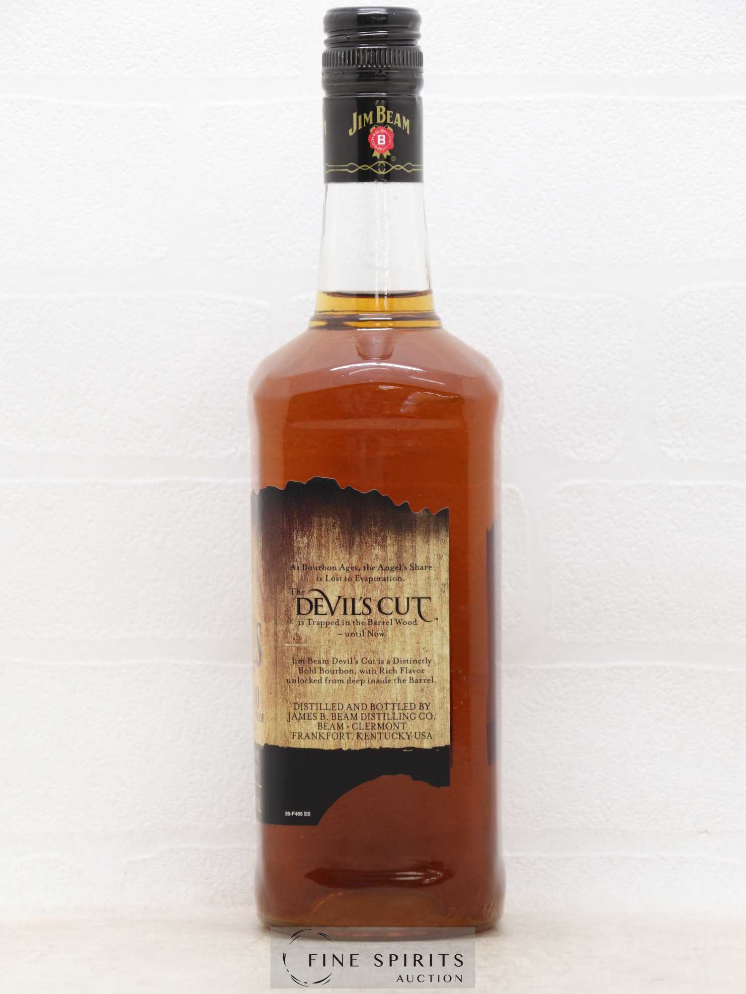 Jim Beam Of. Devil's Cut 90 Proof - Posten von 1 Flasche - 1