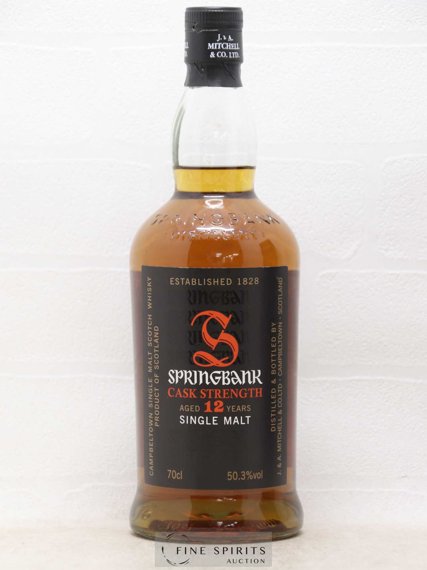 Springbank 12 years Of. Cask Strength - Posten von 1 Flasche - 1