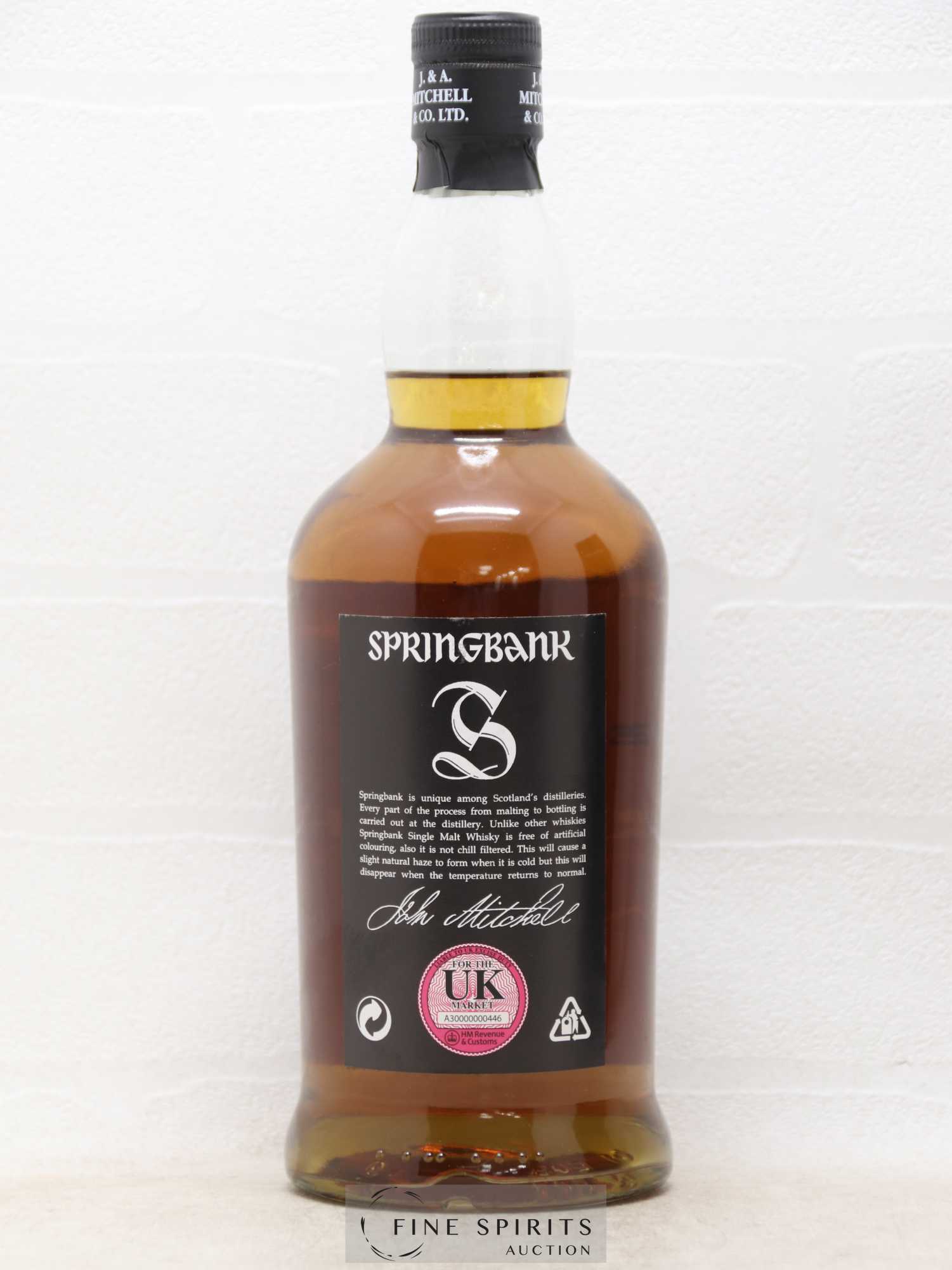 Springbank 12 years Of. Cask Strength - Posten von 1 Flasche - 2