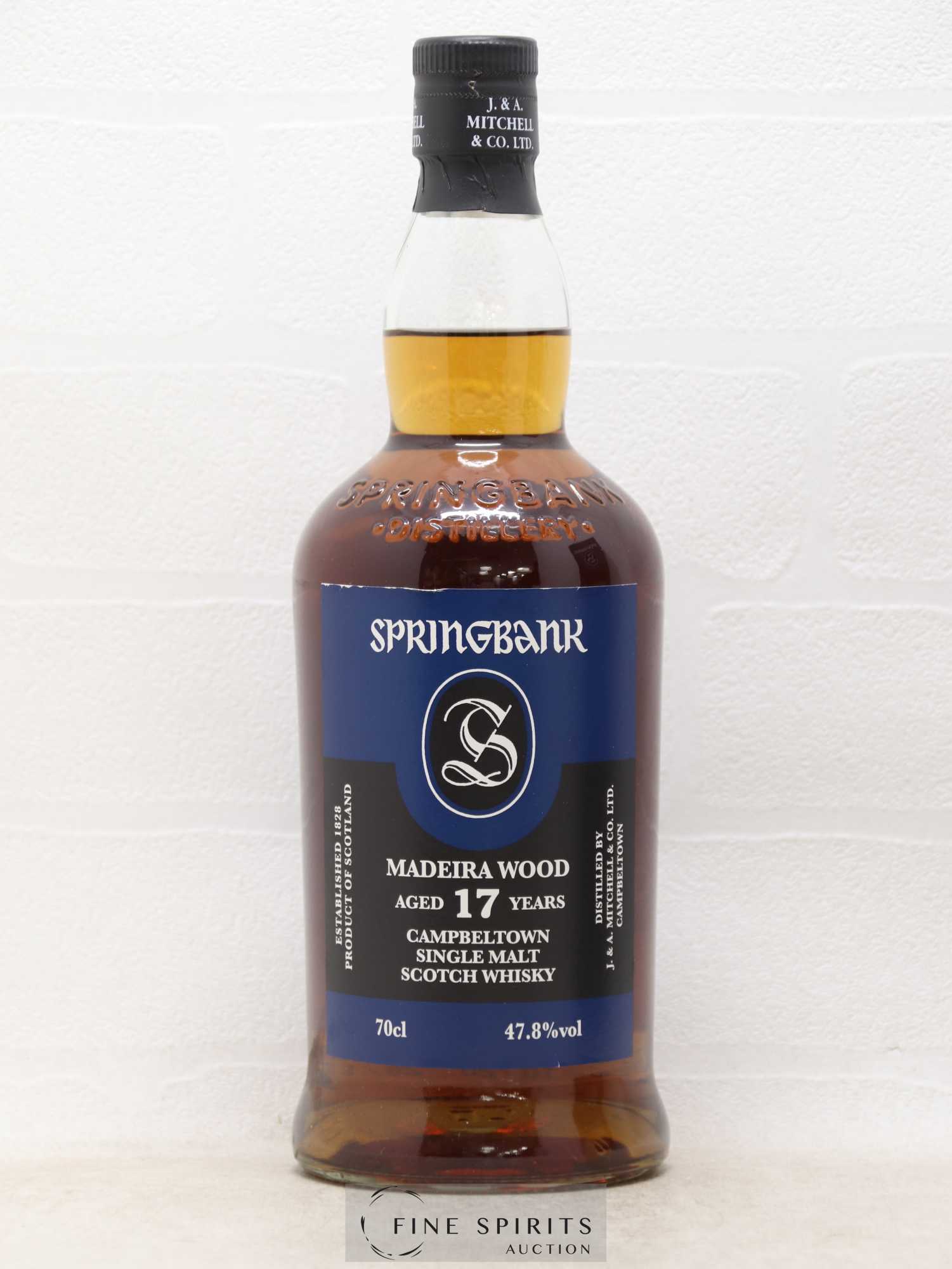 Springbank 17 years 2002 Of. One of 9200 bottles - Bottled 2020 Madeira Wood - Lot de 1 bouteille - 1