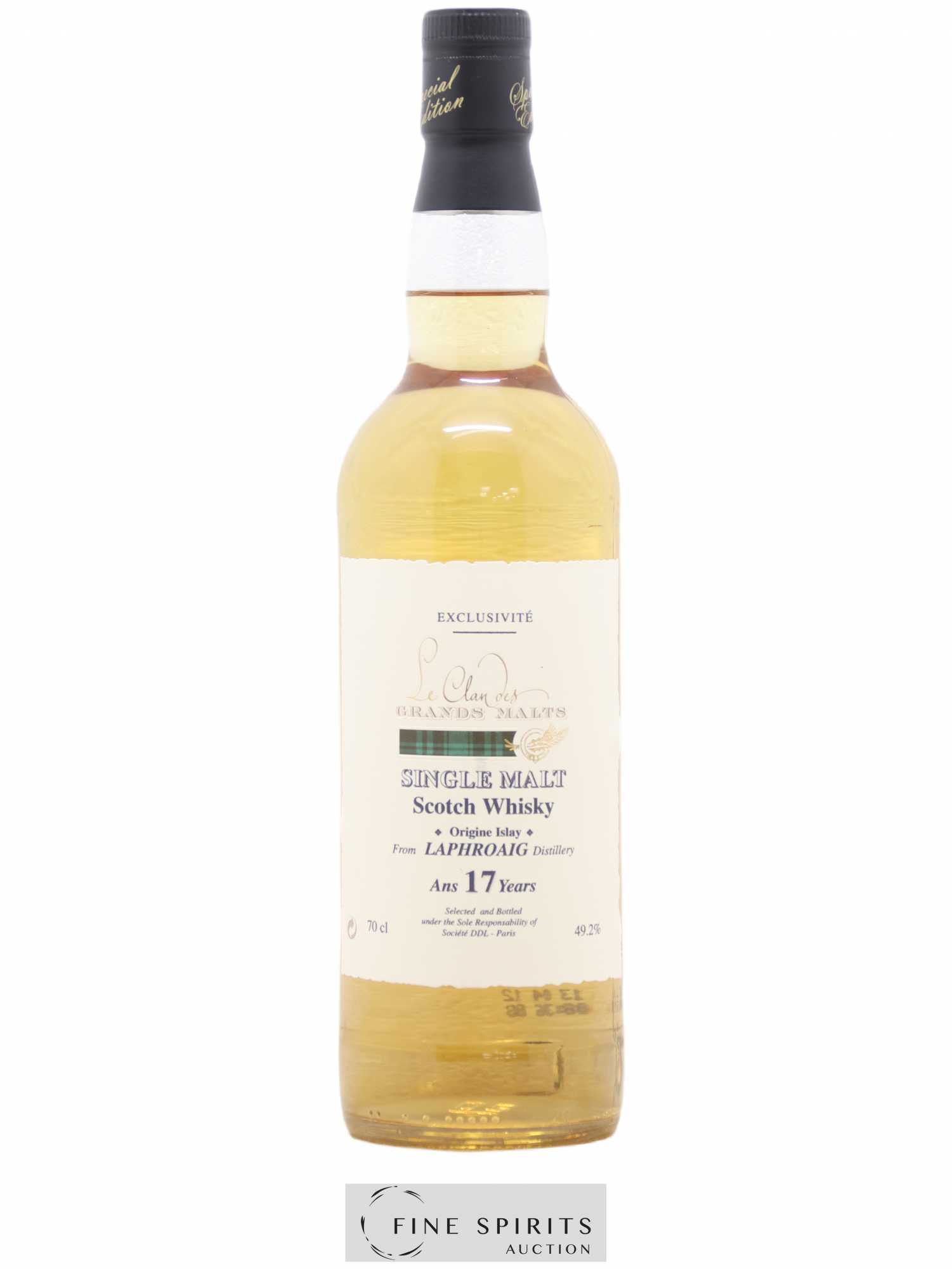 Laphroaig 17 years DDL Le Clan des Grands Malts - Lot de 1 bouteille - 0