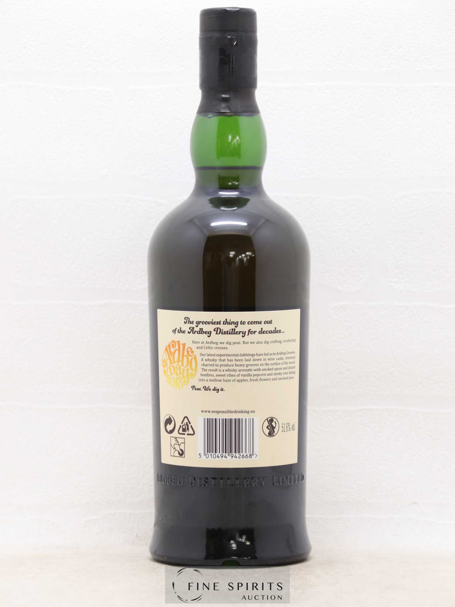Ardbeg Of. Grooves Special Committee Only Edition 2018 The Ultimate - Lot de 1 bouteille - 1