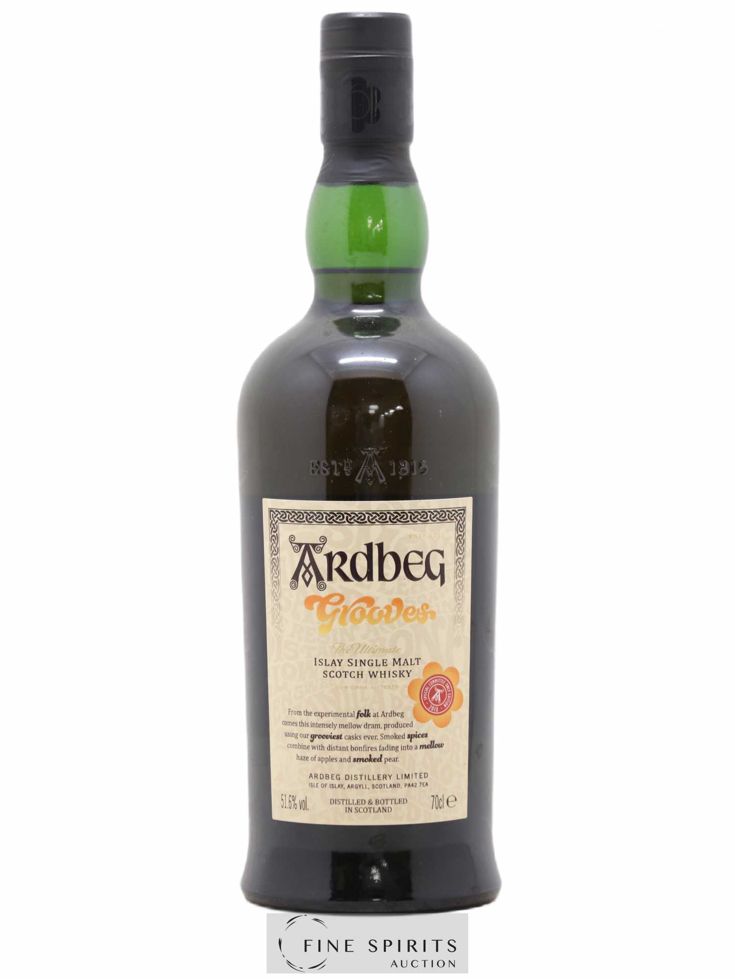 Ardbeg Of. Grooves Special Committee Only Edition 2018 The Ultimate - Lot de 1 bouteille - 0