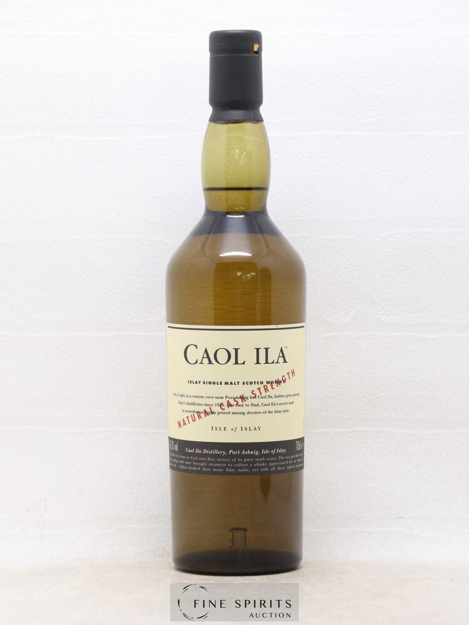 Caol Ila Of. Natural Cask Strength bottled 2008 Classic Malts Selection - Lot de 1 bouteille - 1