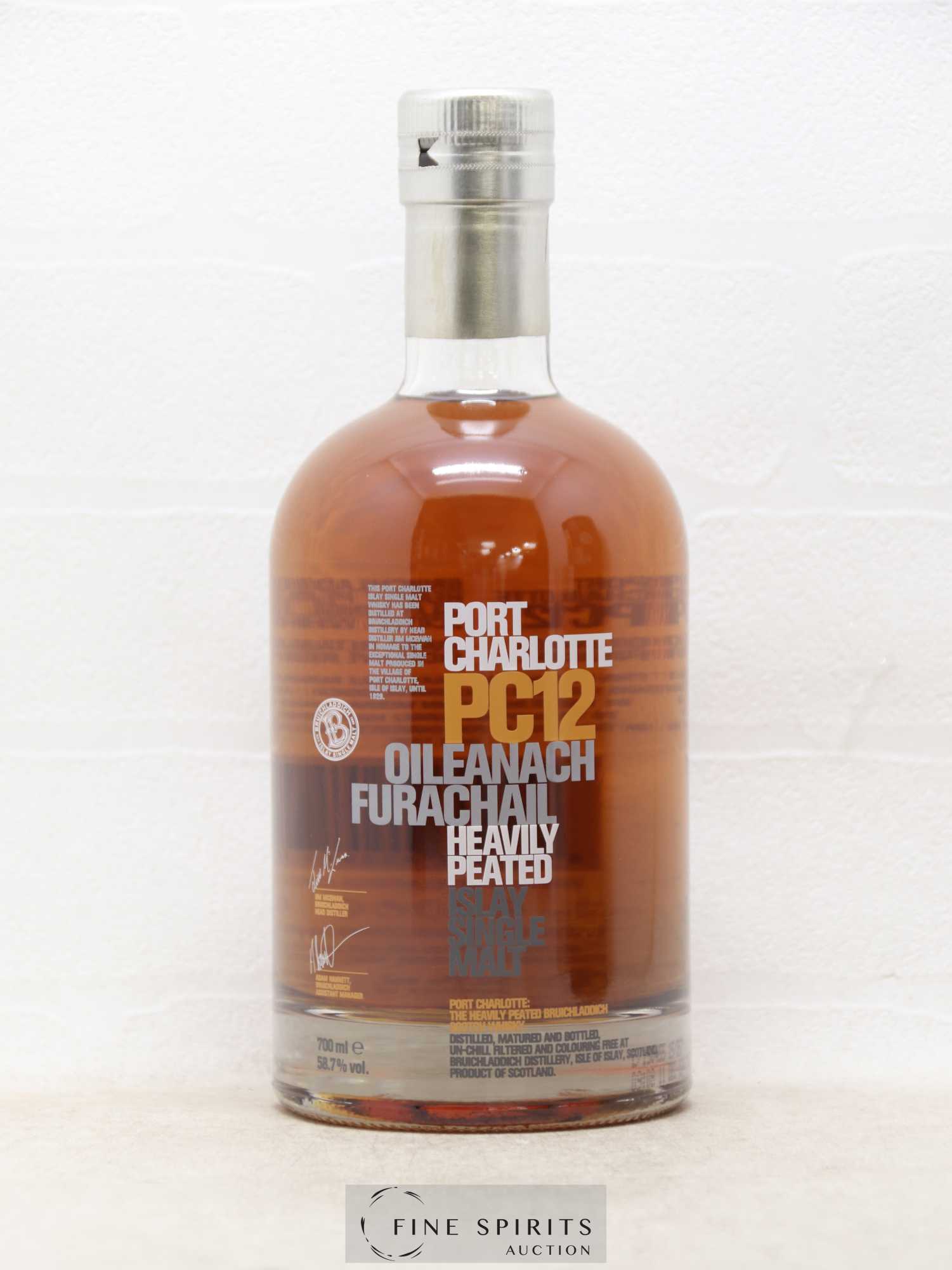 Port Charlotte Of. PC12 Oileanach Furachail Heavily Peated - Posten von 1 Flasche - 1
