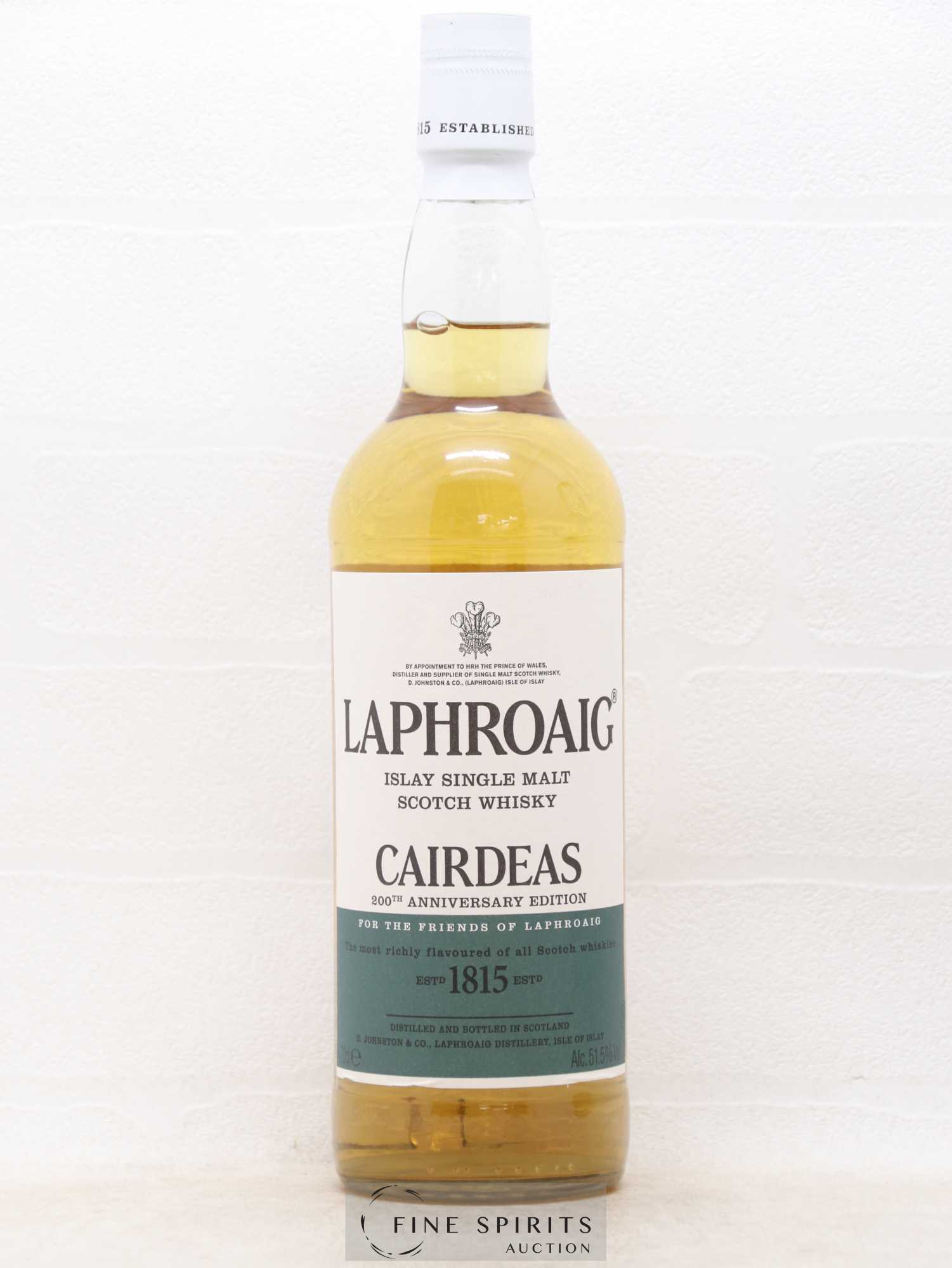 Laphroaig Of. Cairdeas 200th Anniversary Edition Friends of Laphroaig - Lot de 1 bouteille - 1