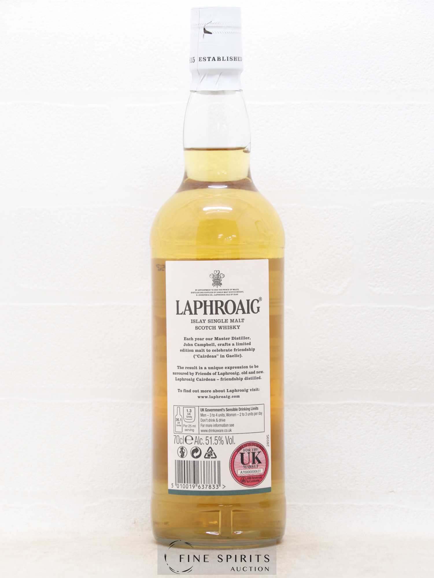 Laphroaig Of. Cairdeas 200th Anniversary Edition Friends of Laphroaig - Lot de 1 bouteille - 2