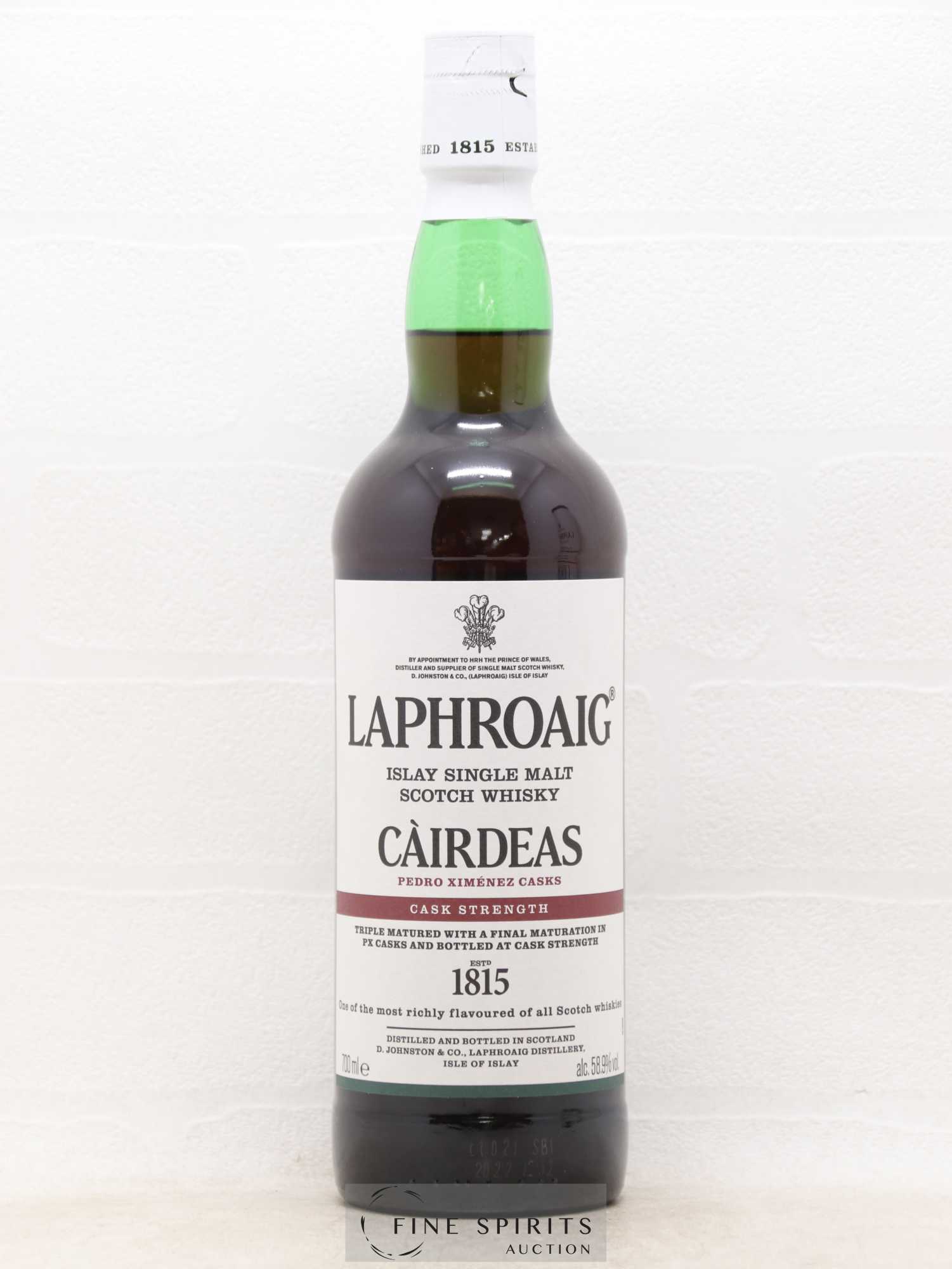 Laphroaig Of. Cairdeas Pedro Ximénez Casks - Posten von 1 Flasche - 1