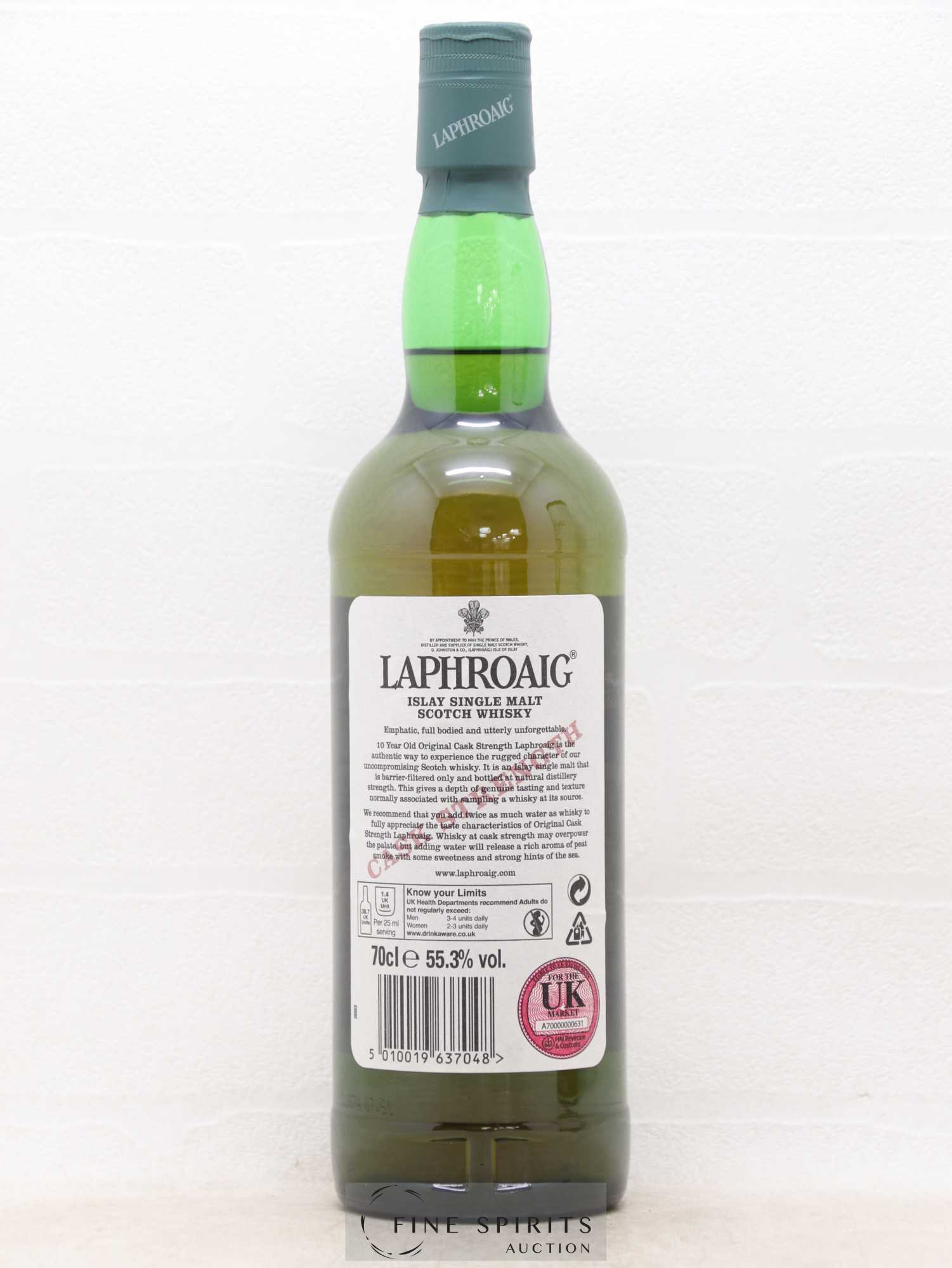Laphroaig 10 years Of. Batch 003 - bottled 2011 Cask Strength - Posten von 1 Flasche - 2