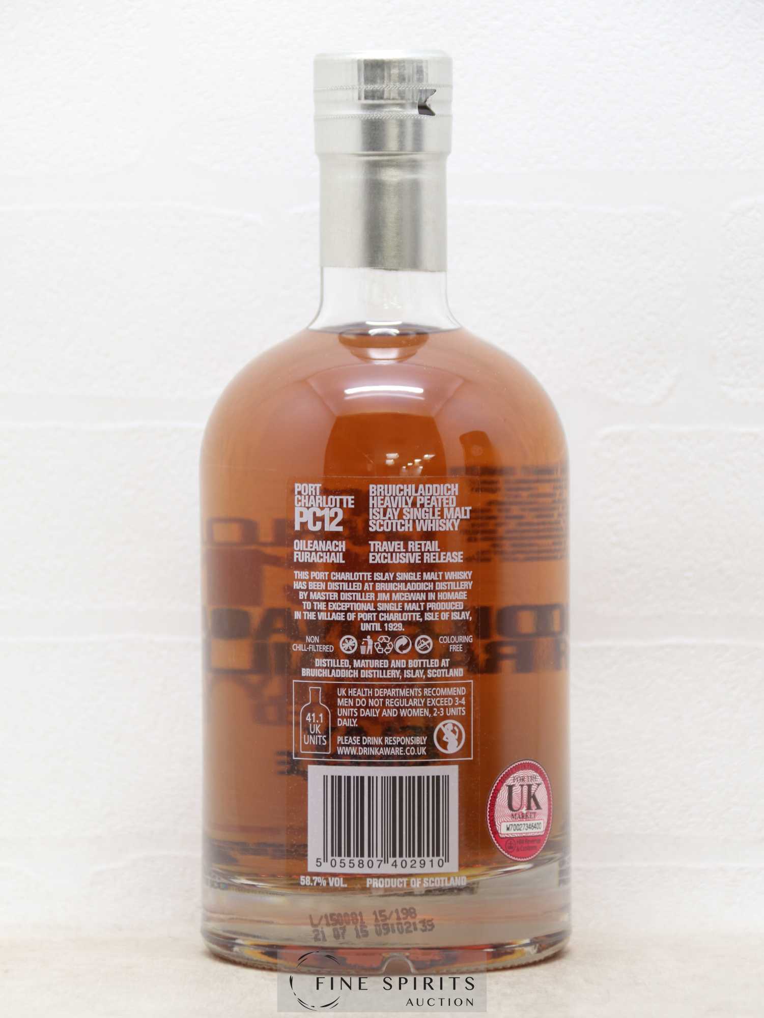 Port Charlotte Of. PC12 Oileanach Furachail - Posten von 1 Flasche - 2