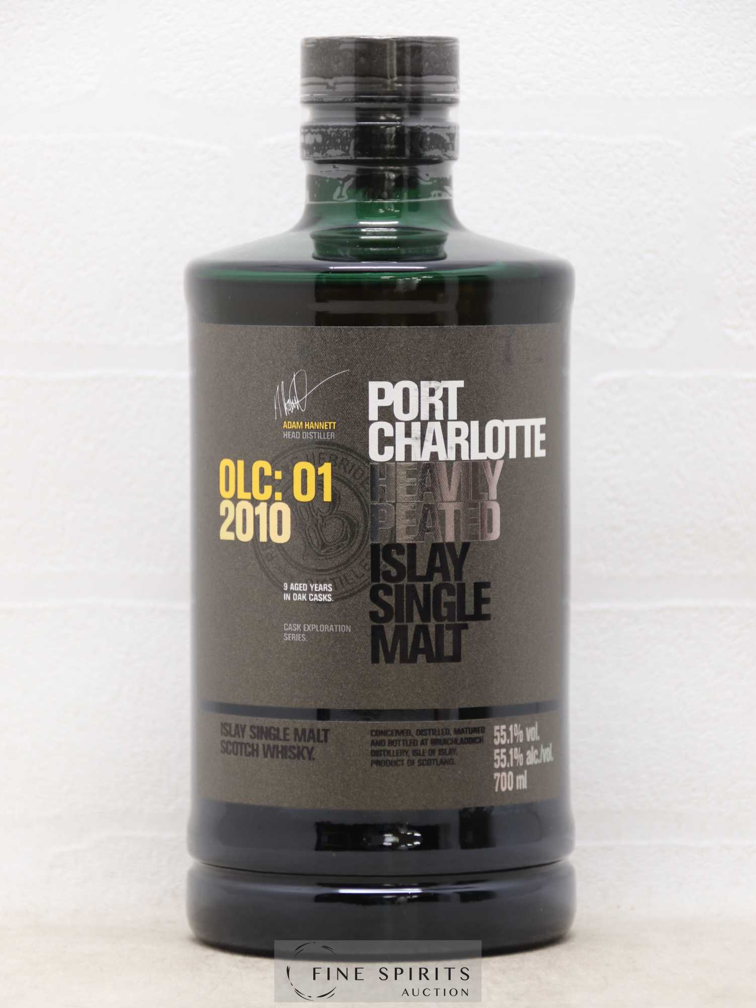 Port Charlotte 9 years 2010 Of. OLC O1 Heavily Peated - Lot de 1 bouteille - 1