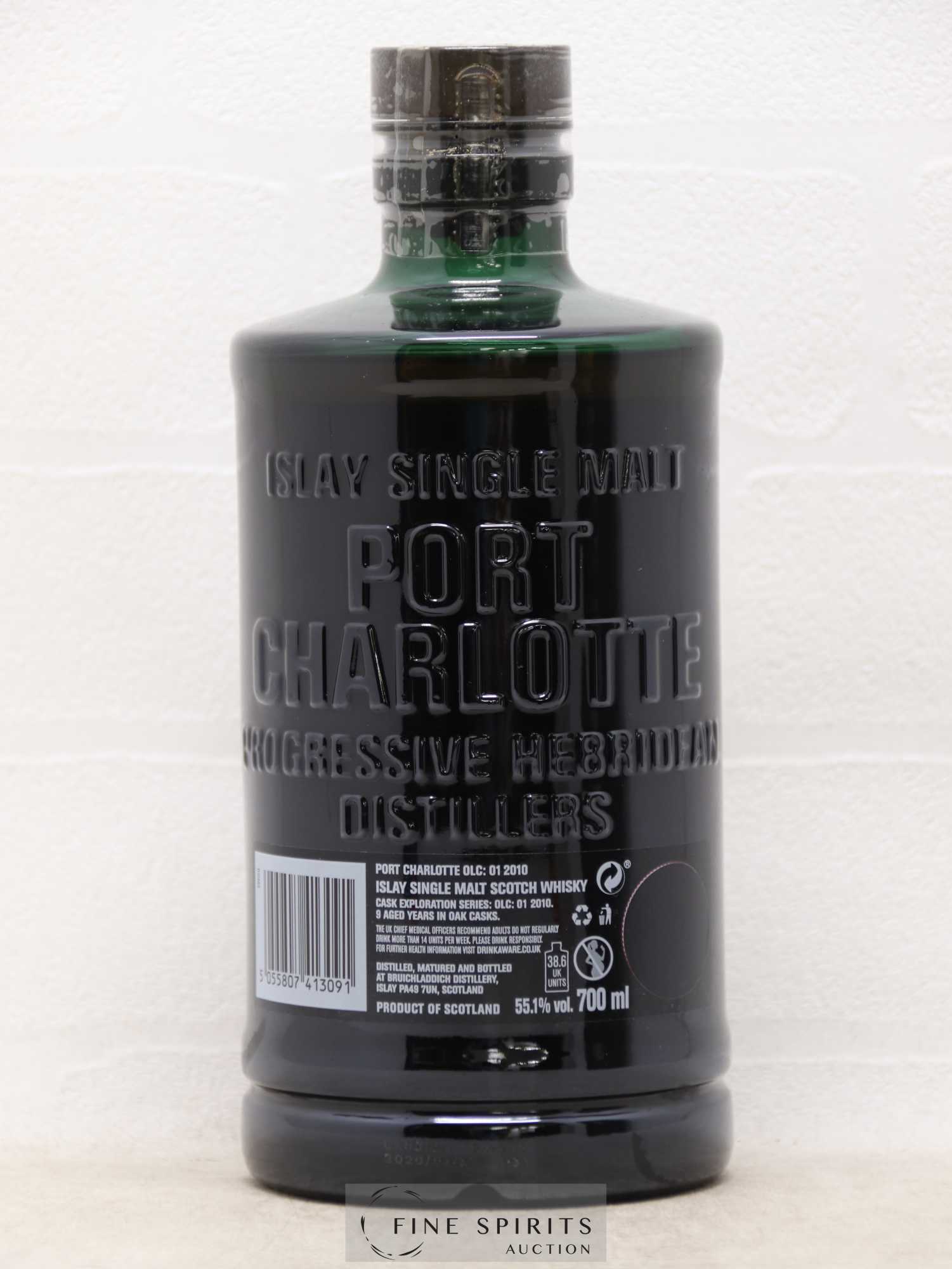 Port Charlotte 9 years 2010 Of. OLC O1 Heavily Peated - Lot de 1 bouteille - 2